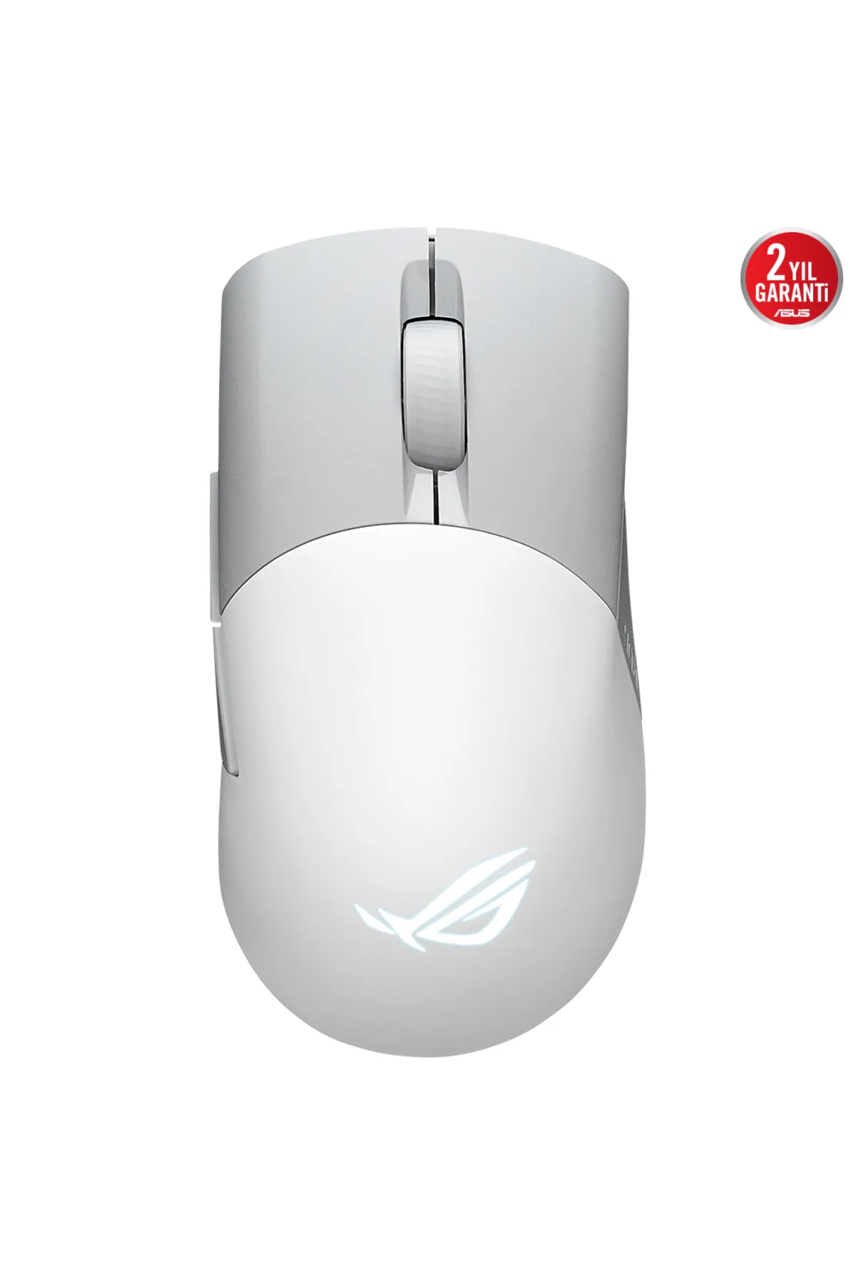 Asus P709 Rog Keris Rgb White Wireless Aimpoint Gaming Mouse