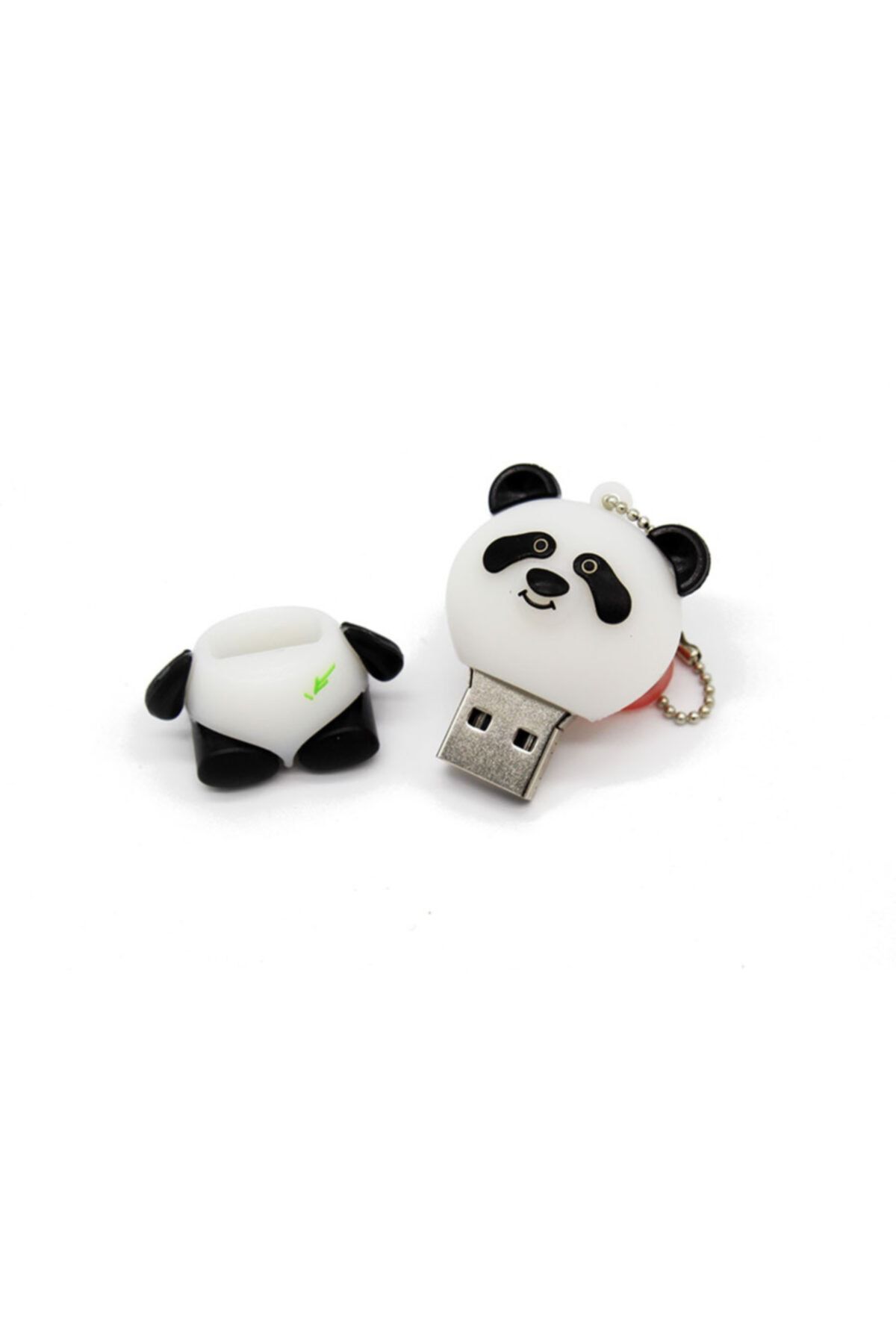 SYNOPE Panda Ayı Figürlü Usb Flash Bellek 64 Gb ( Karikatür Oyuncak Komik Çizgi Süslü Bear )