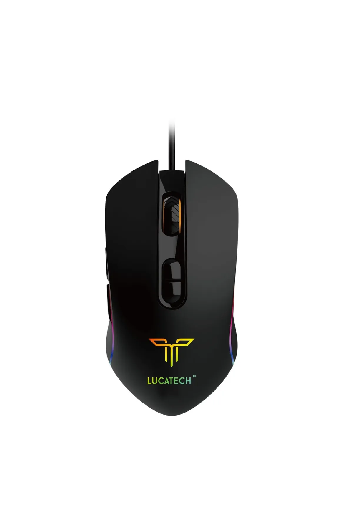 Lucatech Parıltılı Kablolu Kelebek RGB Mouse