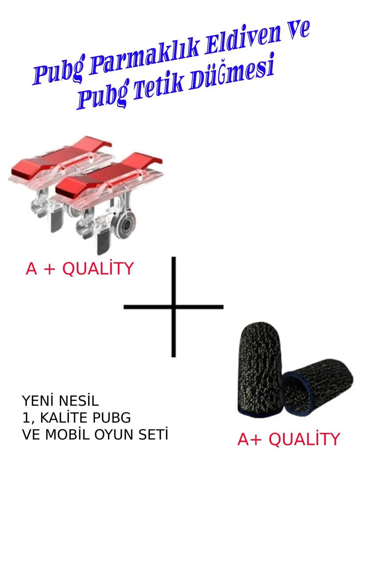 emrebilisim Parmaklık Eldiven Ve Tetik Düğmesi Set A Quality Tetik Ve Parmak Eldiven Seti