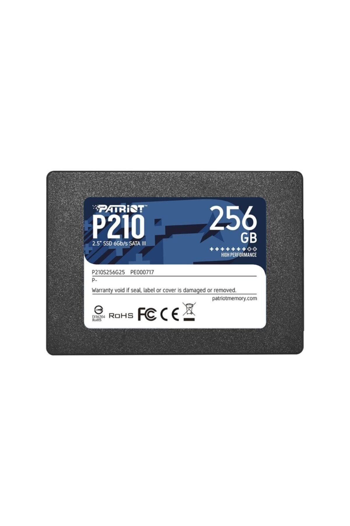 kervansanal Patriot P210s256g25 256 Gb P210 Sata 3.0 500-400 Mb/s 7mm 2.5 Flash Ssd