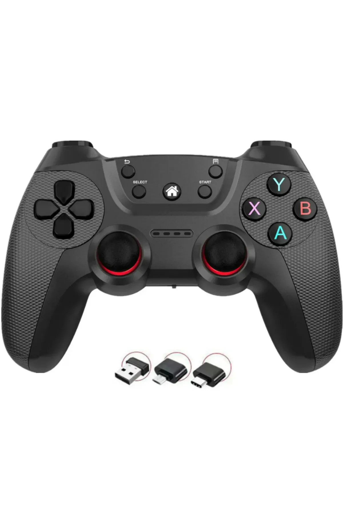 Ozmik PC Gamepad için 2.4G Tekli kol kablosuz oyun kolu PS3 için/akıllı telefon/Tablet/ PC/Andriod