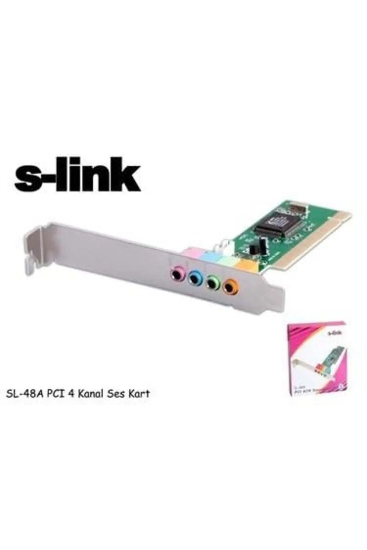 S-link Pcı Sl-48a 4kanal Ses Kartı