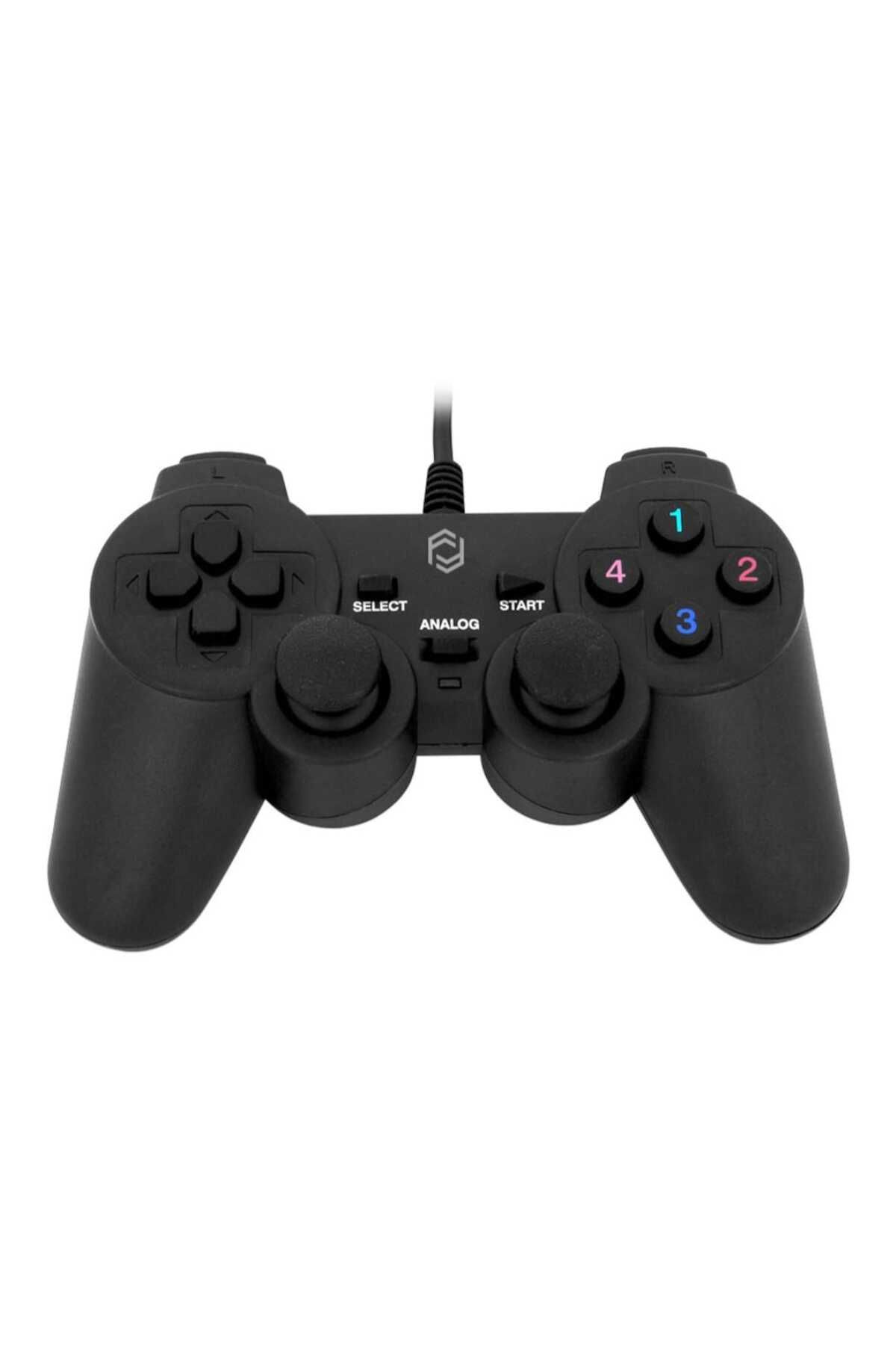 GameFruy PC Uyumlu USB Game Pad Titreşimli Direct-X Uyumlu Game Pad