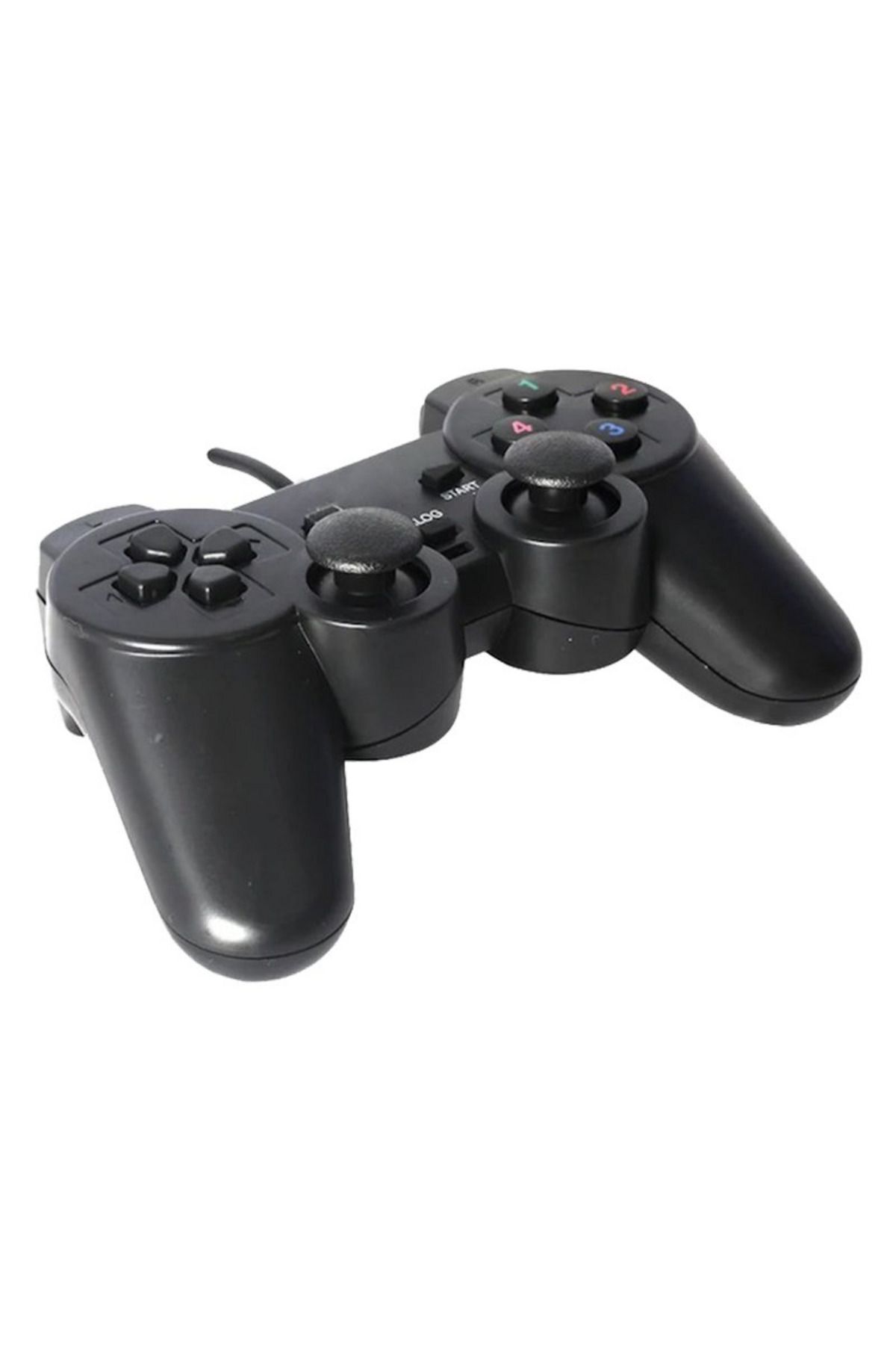 harry Pc/Ps3 Uyumlu 1.8 Metre Kablolu Çift Motor Titreşimli Joystick-Oyun Konsolu Play Station Kolu