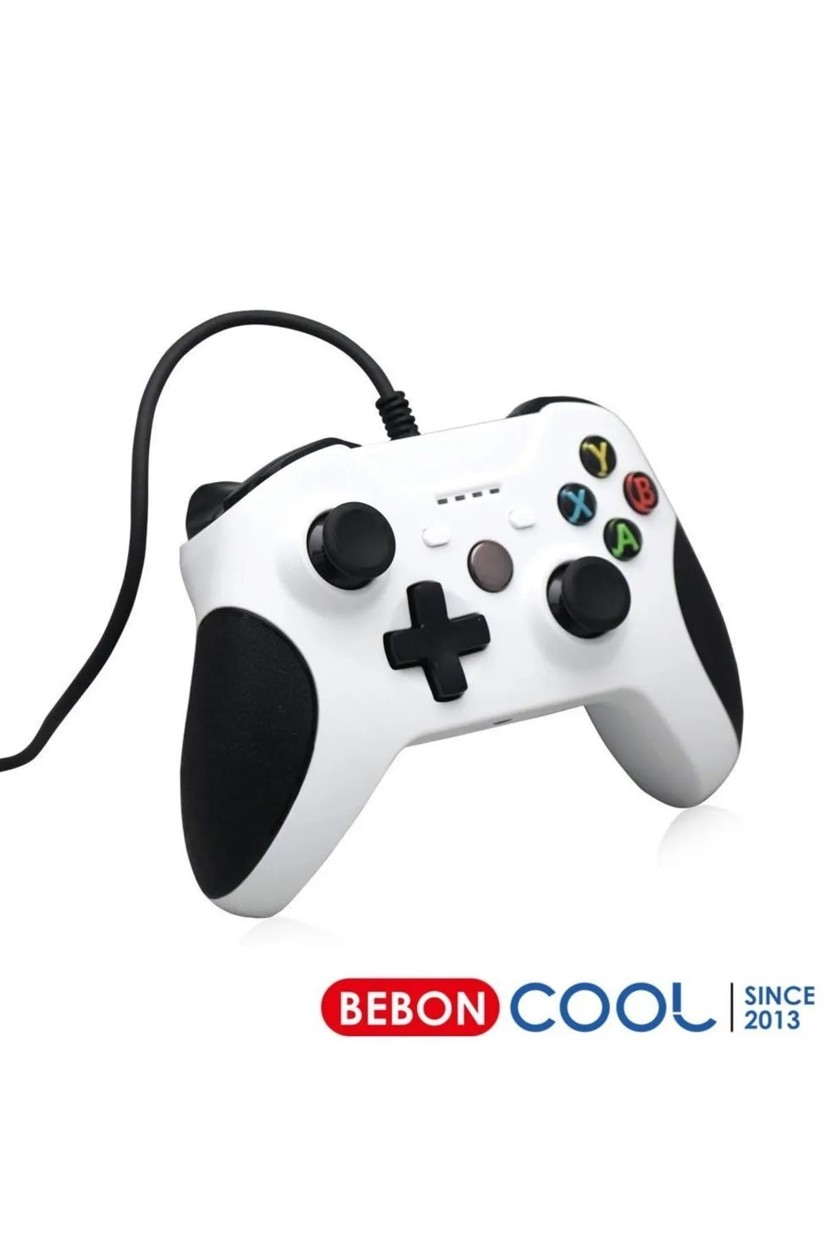 beboncool Pc/steam/geforce Now Uyumlu Tak Çalıştır Çift Titreşimli 1.8m Kablolu Joystick Kol