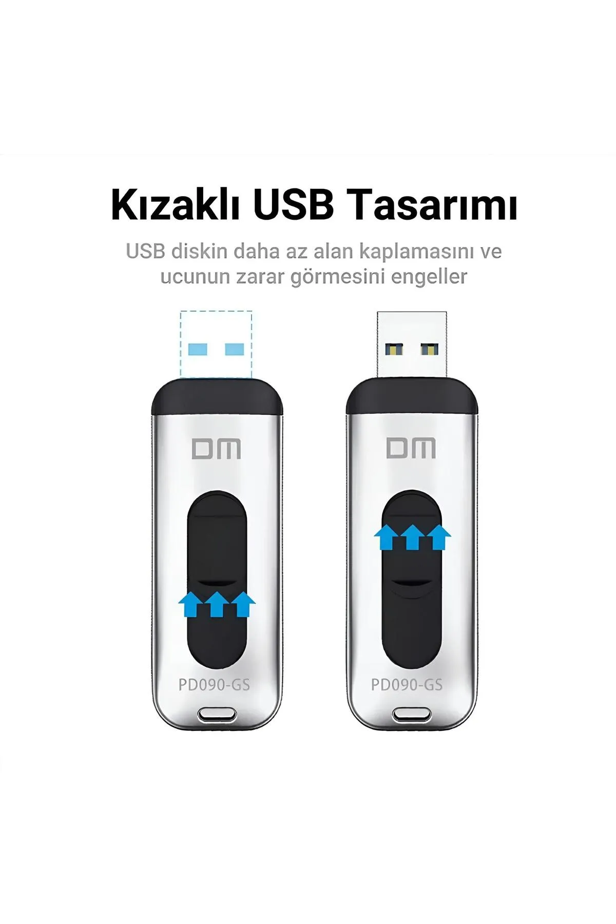 DM Pd090 Usb 3.0 Alüminyum 32gb Flash Bellek