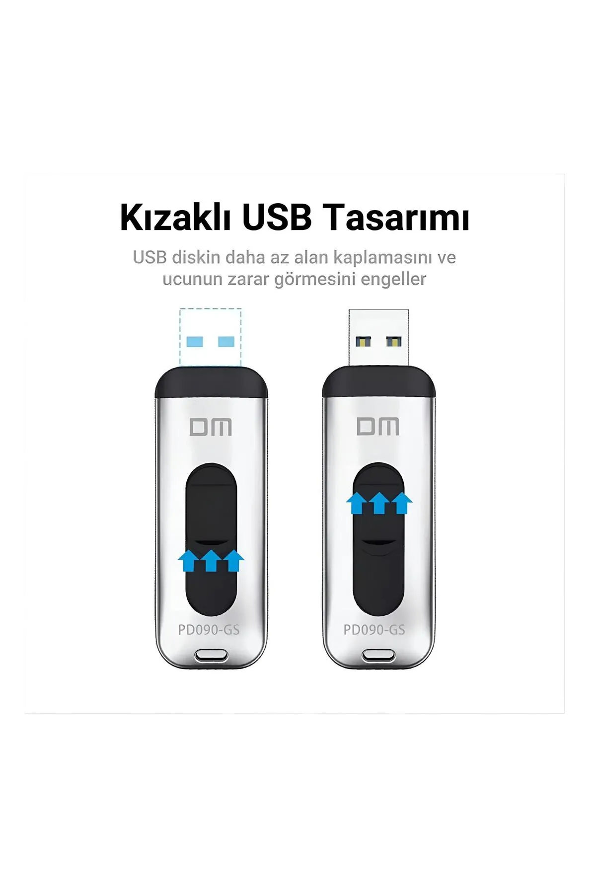 Genel Markalar Pd090 Usb 3.0 Alüminyum 64gb Flash Bellek