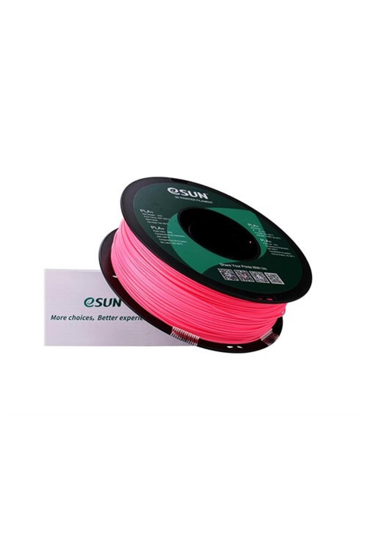 eSun Pembe Pla+ Filament 1.75mm 1 Kg Plus