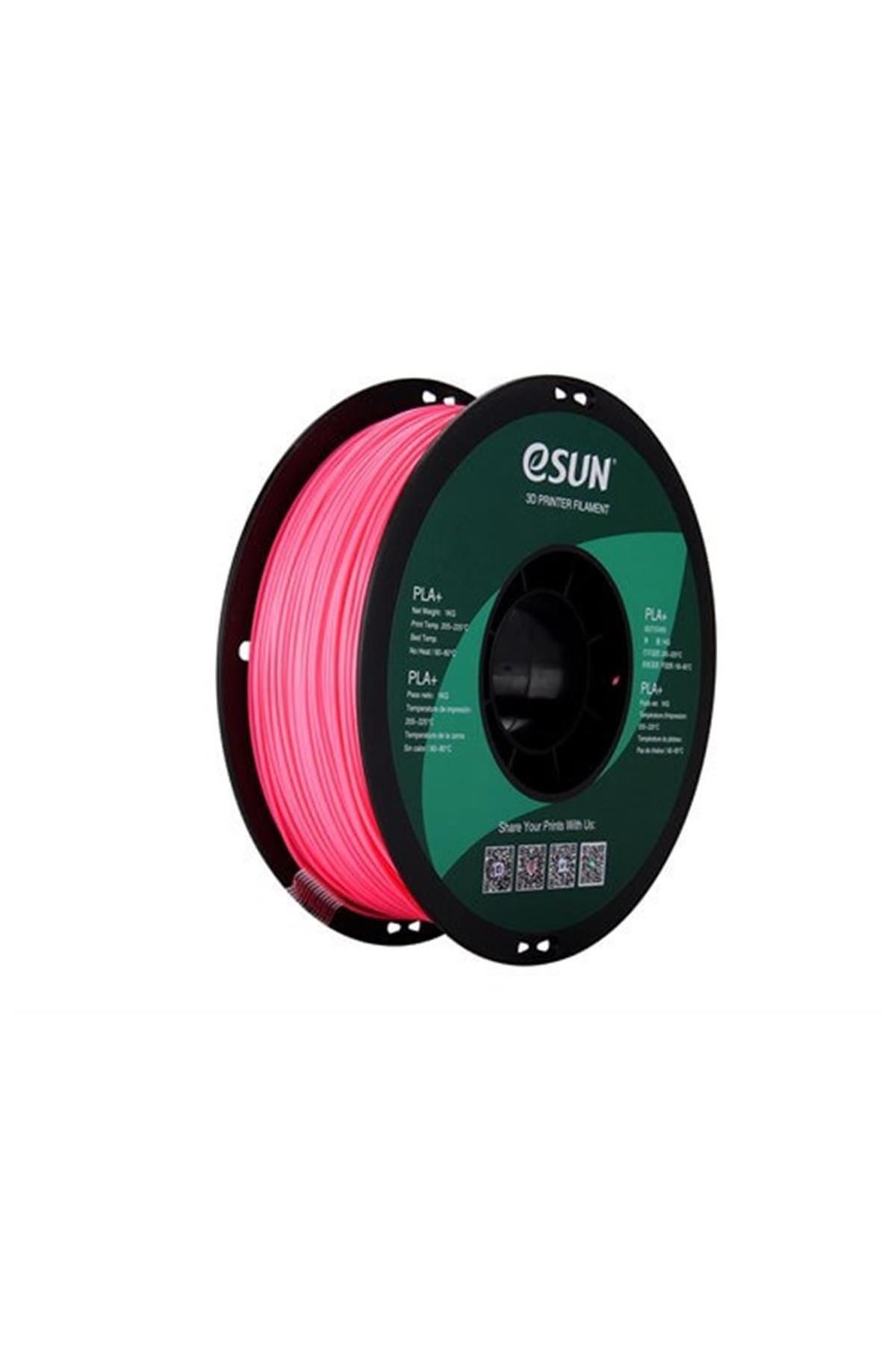 eSun Pembe Pla+ Filament 1.75mm 1 Kg Plus