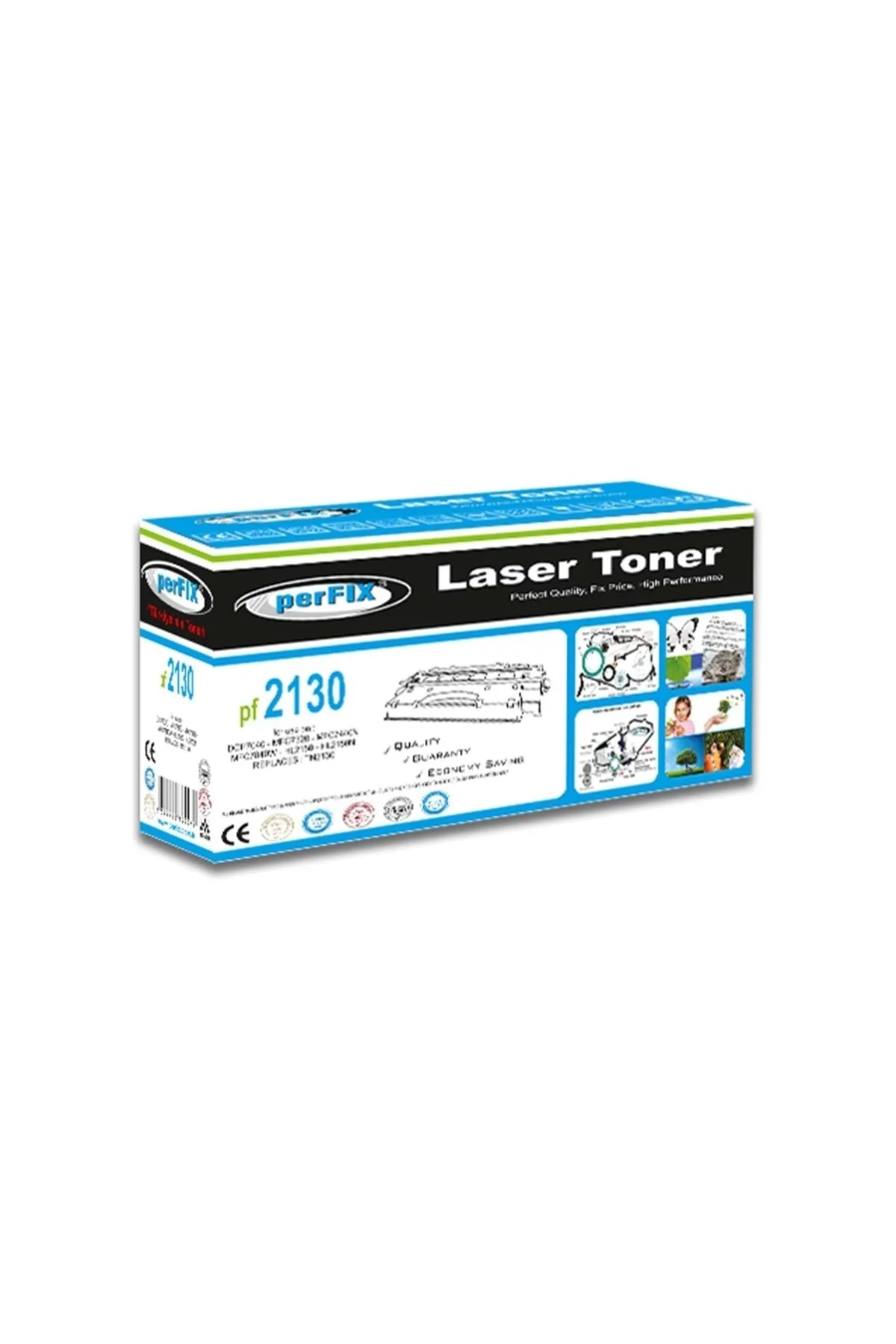 Perfix Perfıx Pf 2130-tn2130 (2,6k) Tn360-tn330-(4739) Toner