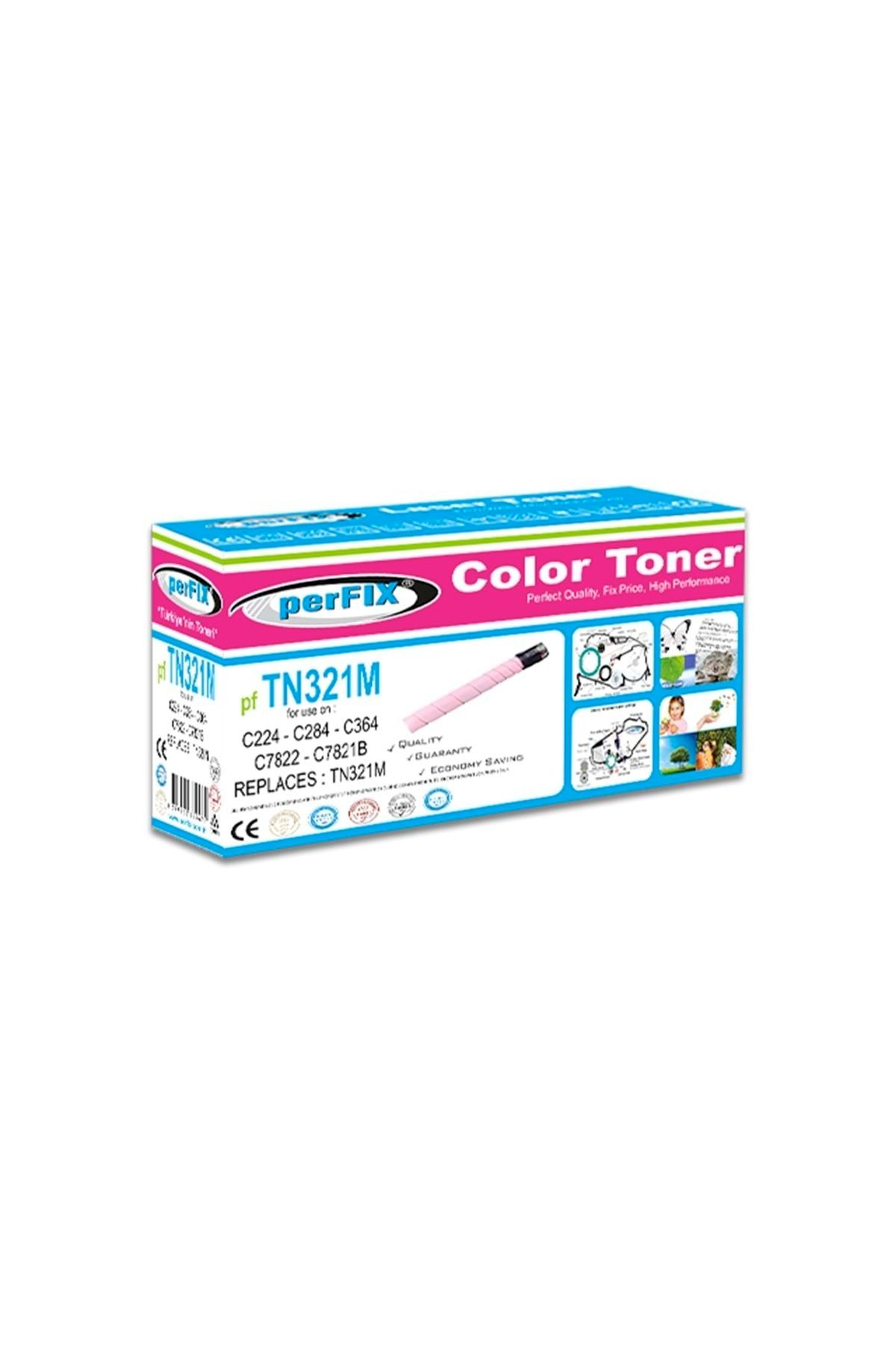 Perfix Perfıx Pf Kırmızı Tn321-c224-c284-c364-kırmızı Toner 25k