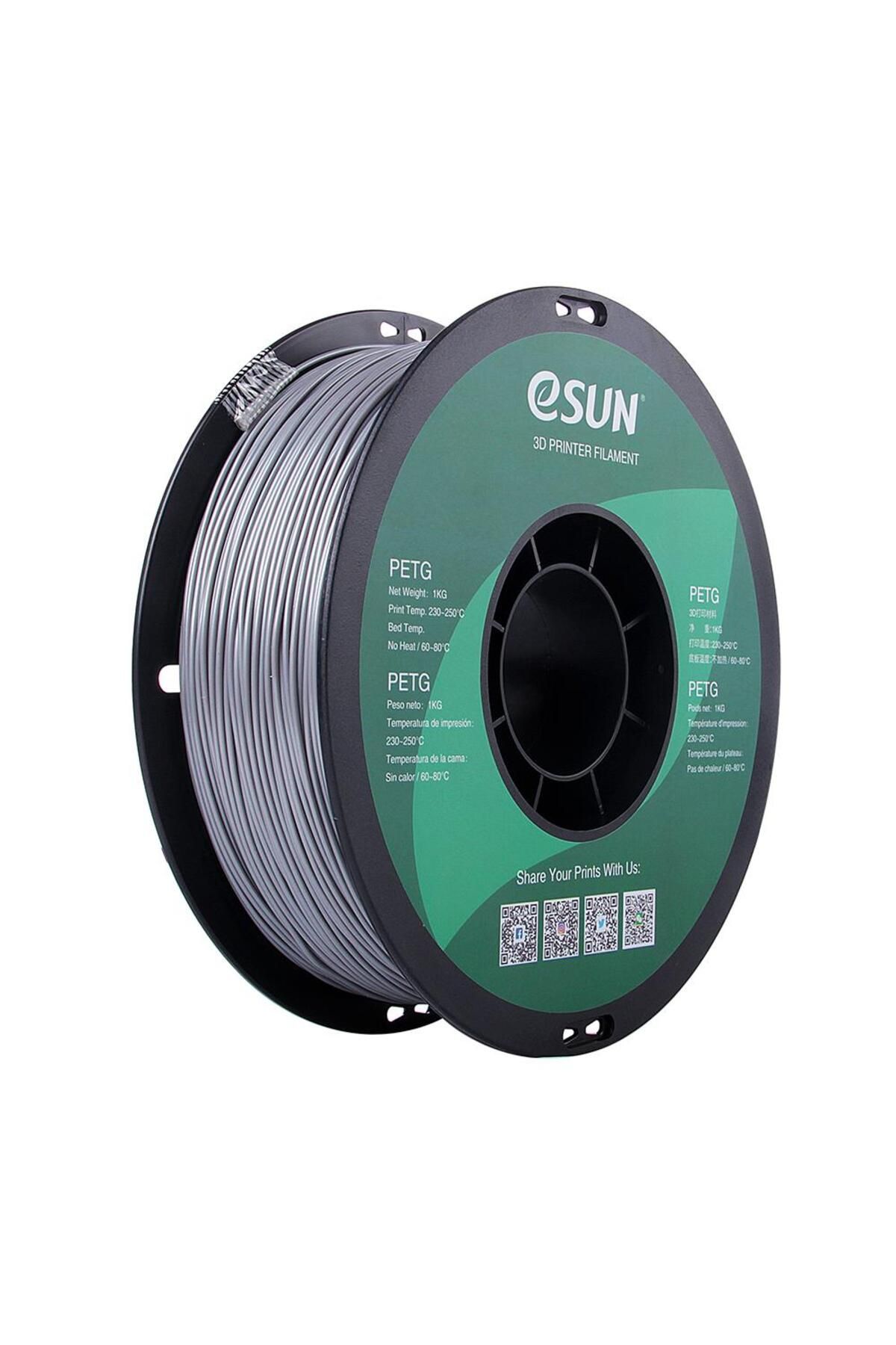 eSun PETG Filament 1.75mm Gümüş