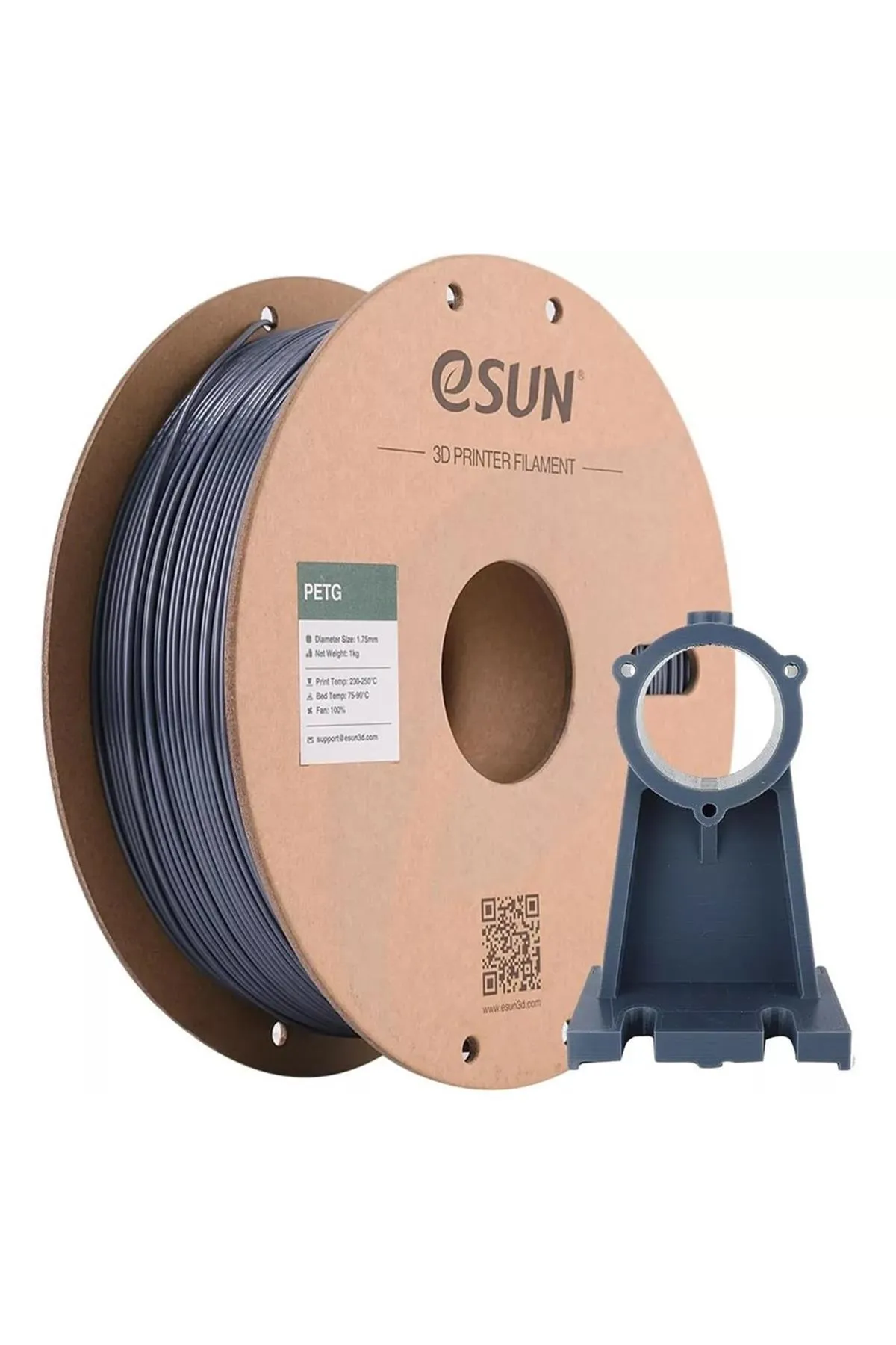 eSun Petg  Uyumlu Filament Gri 1,75mm 1Kg