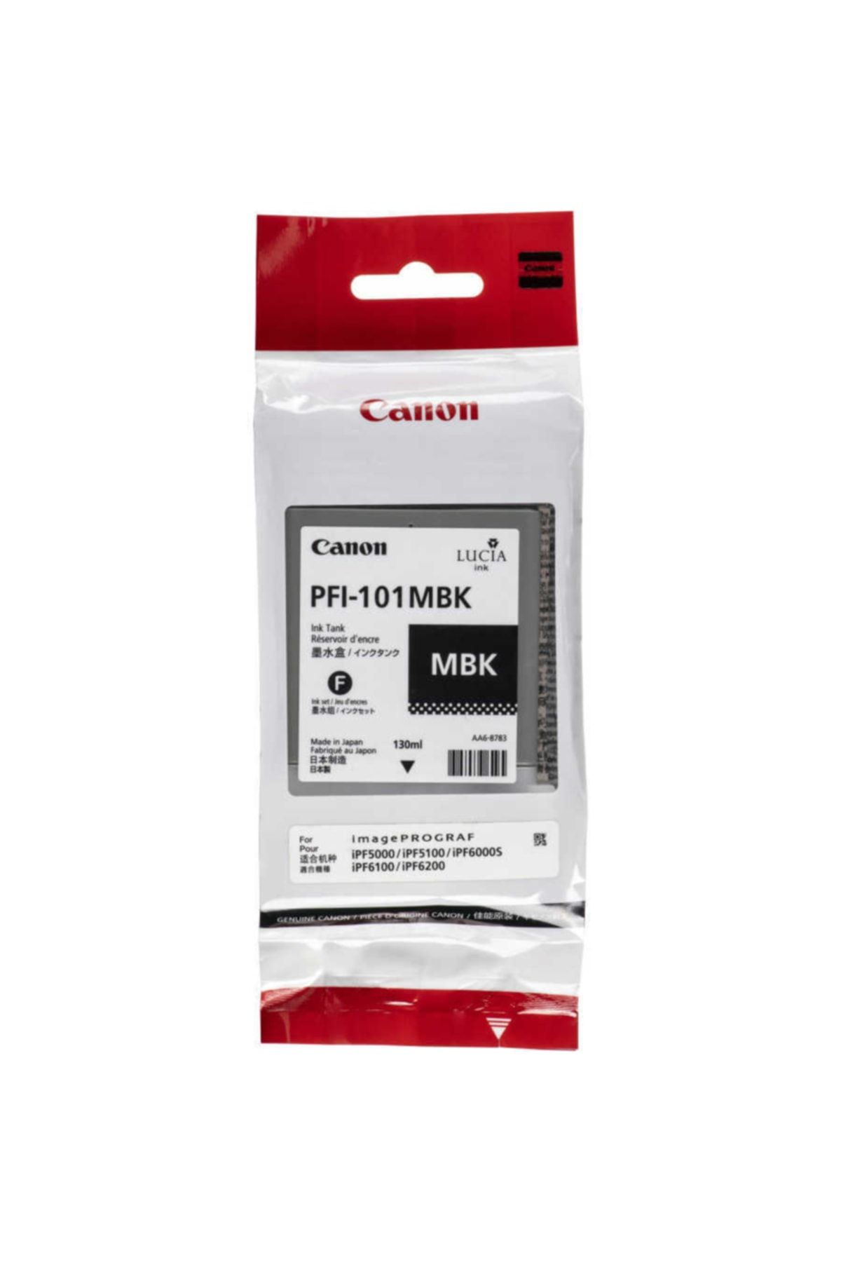 Canon Pfı-101mbk Orjinal Mat Siyah Kartuş