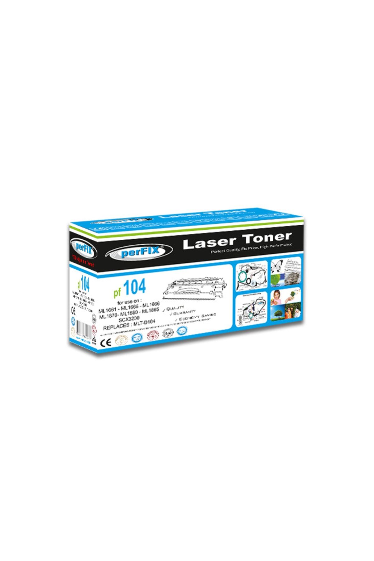 Perfix Pf 104-mltd104-ml1660-ml1675 Toner 2,5k