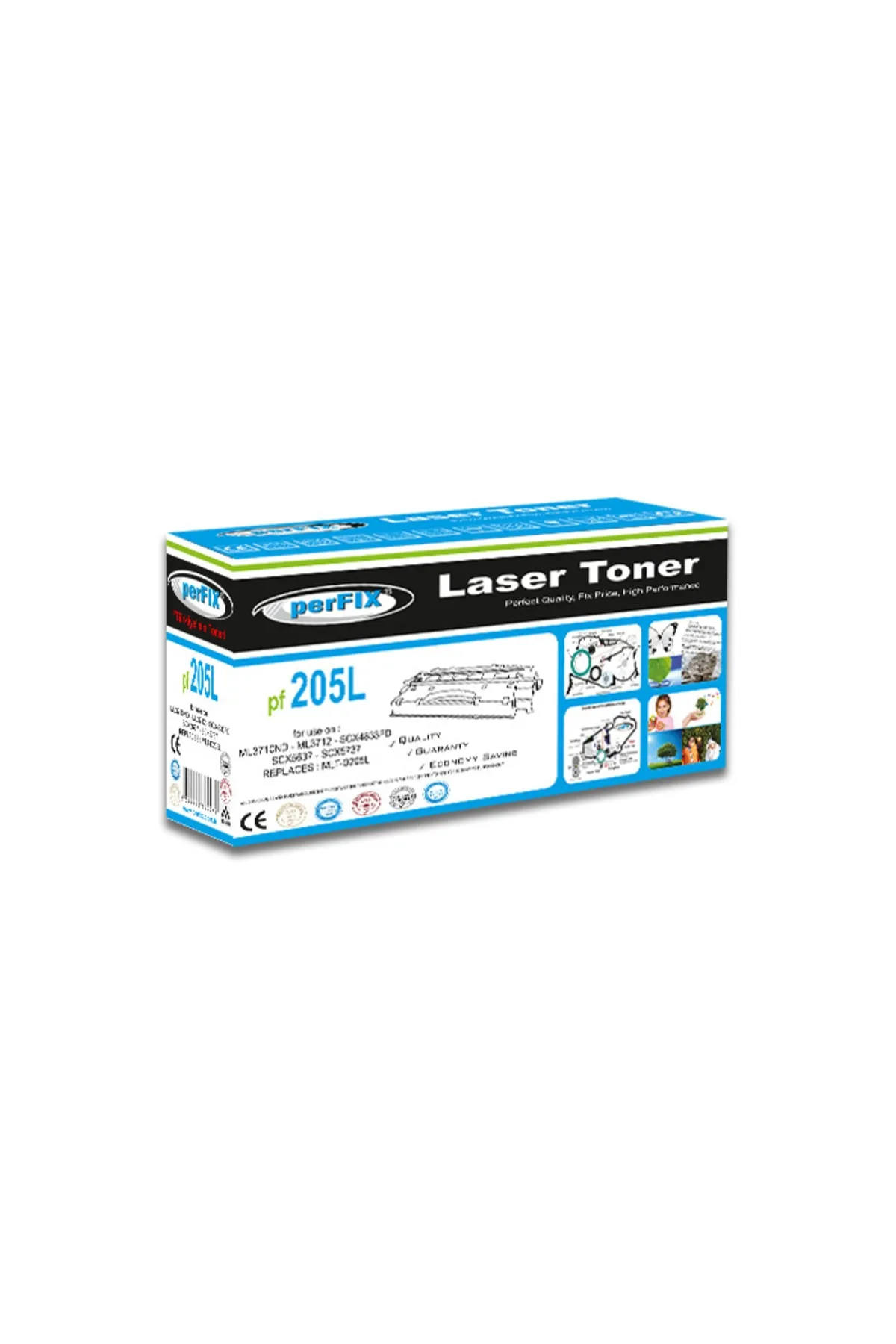 Perfix Pf 205l-mlt205l-ml3310nd-ml3312-ml3300 Toner 5k