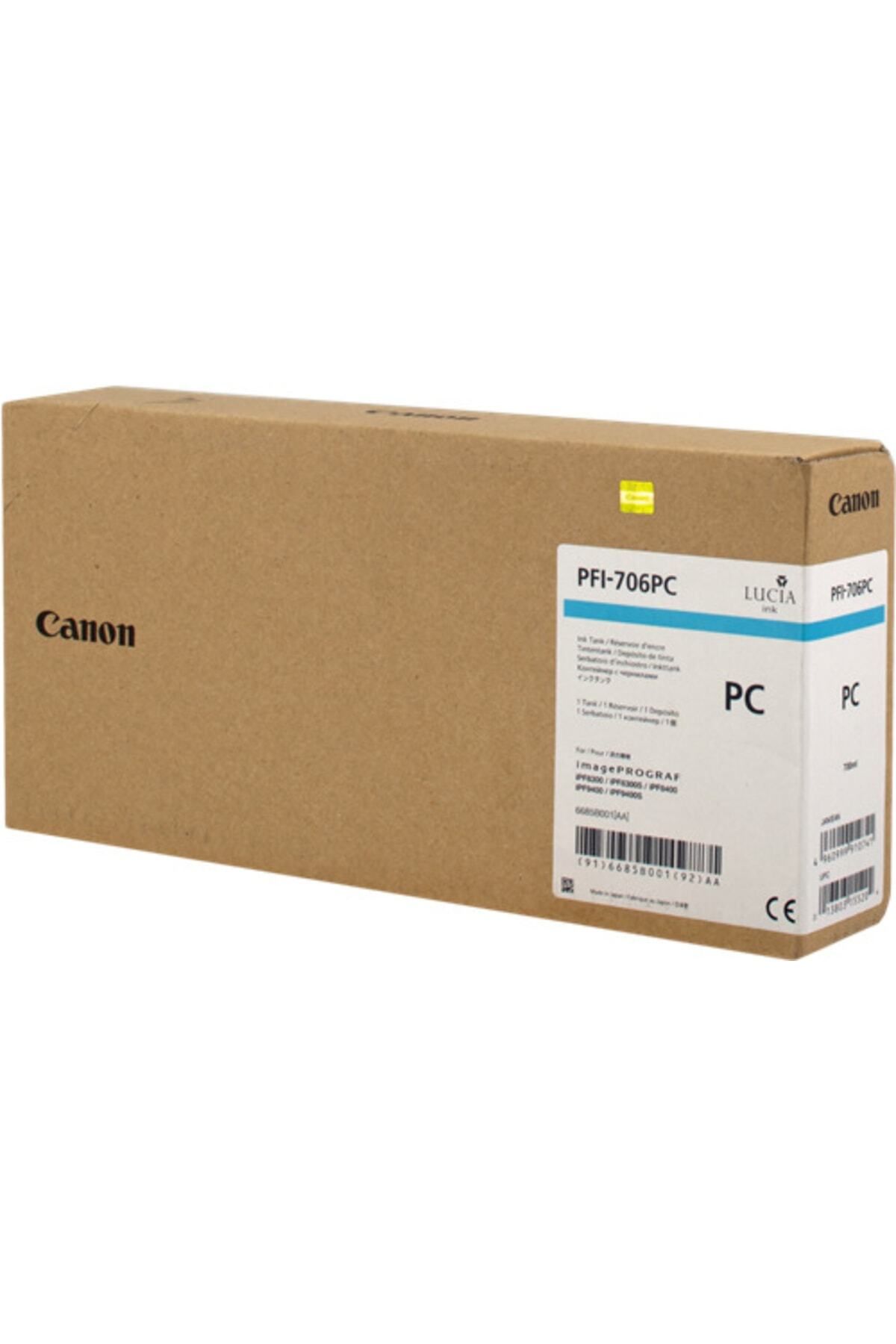 Canon Pfı 706pc/6685b001 Foto Mavi Kartuş