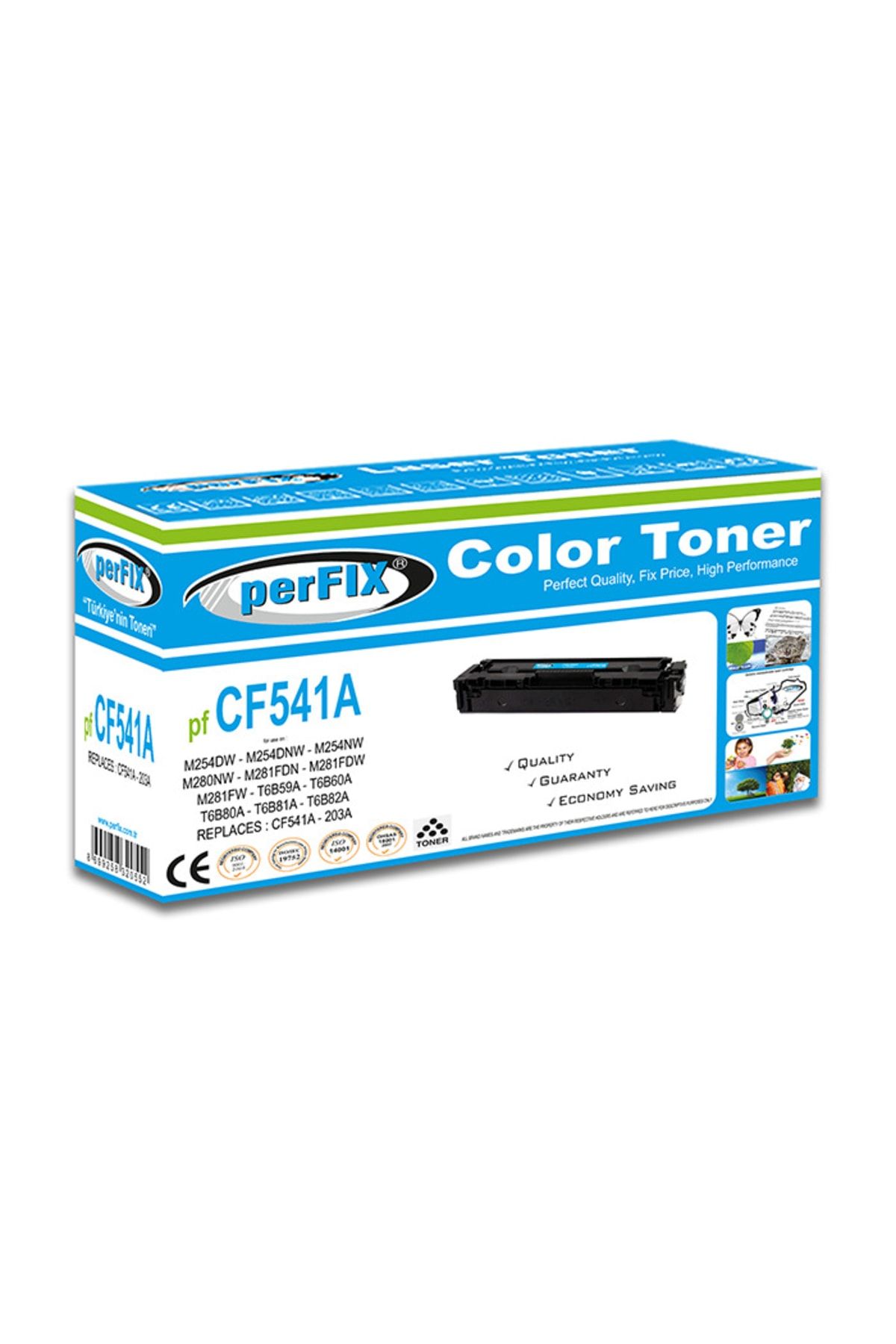 Perfix Pf Cf541a Mavi 203a Toner 1,3k