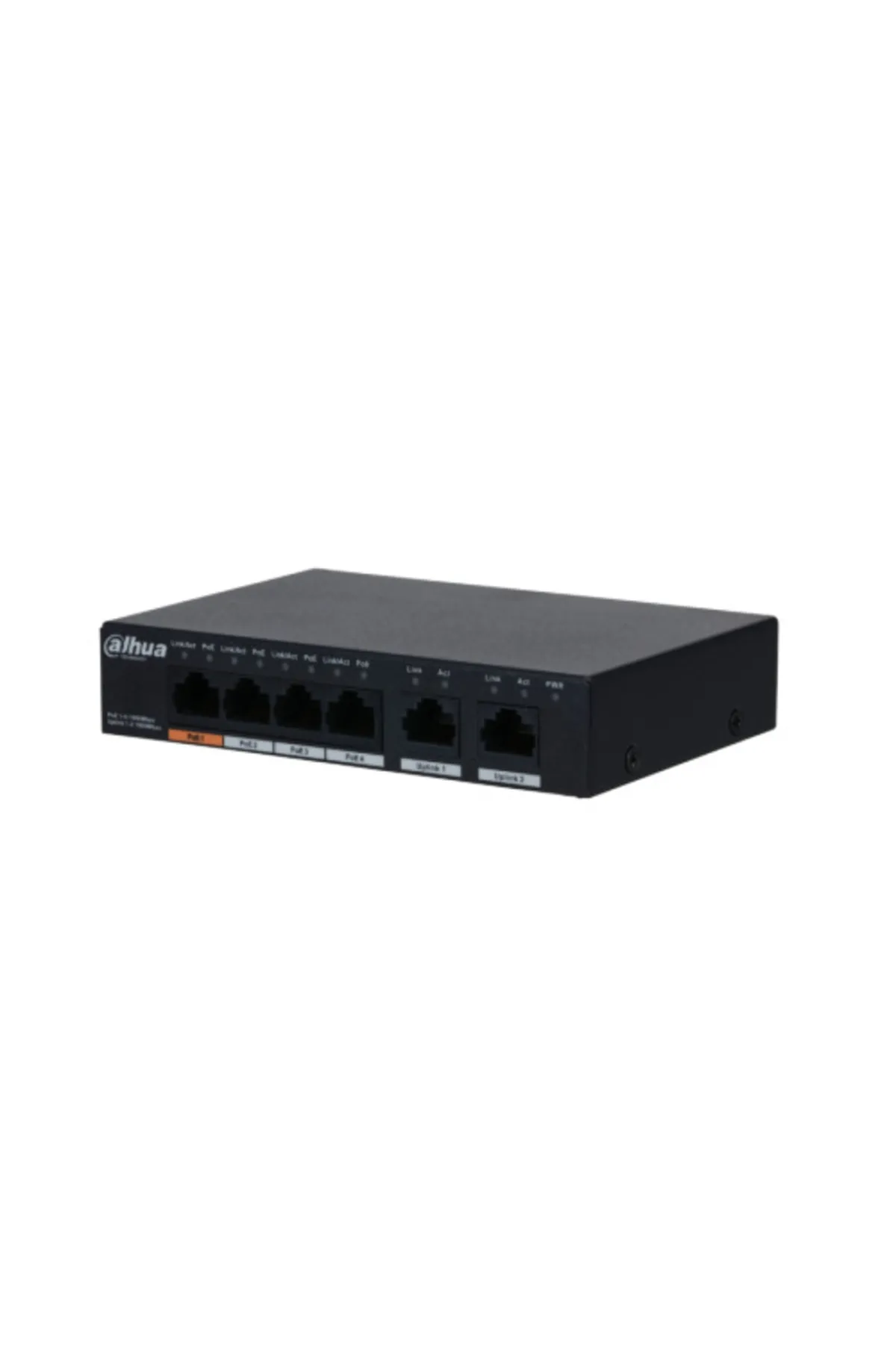 Genel Markalar PFS3006-4GT-60-V2, 6 Port, Gigabit, 4 Port PoE, 60W, Yönetilemez, Masaüstü Switch