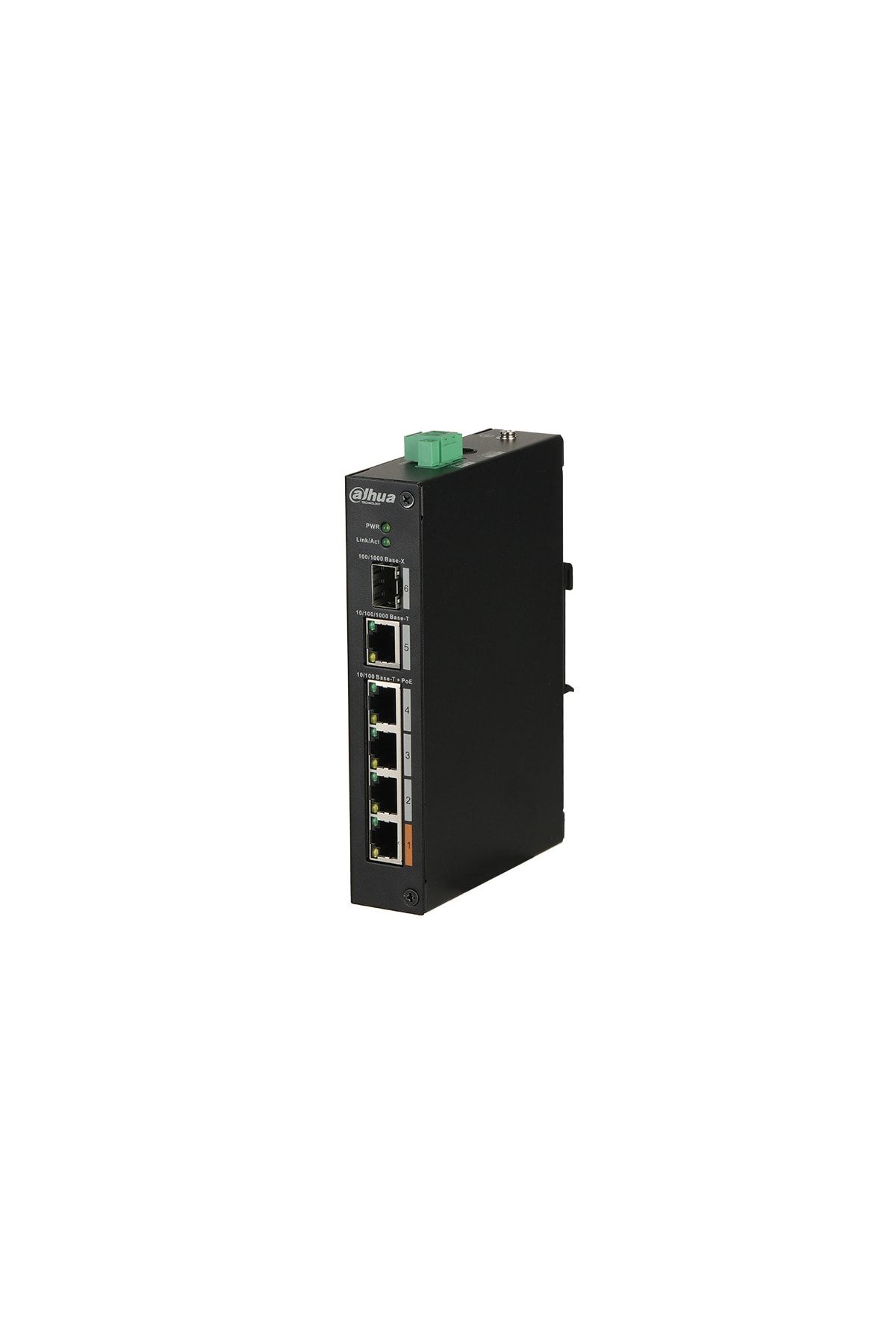 Dahua PFS3106-4ET-60-V2 4 PORT POE (4FE POE + 1GE+ 1GE SFP, TOPLAM 60W POE) SWİTCH