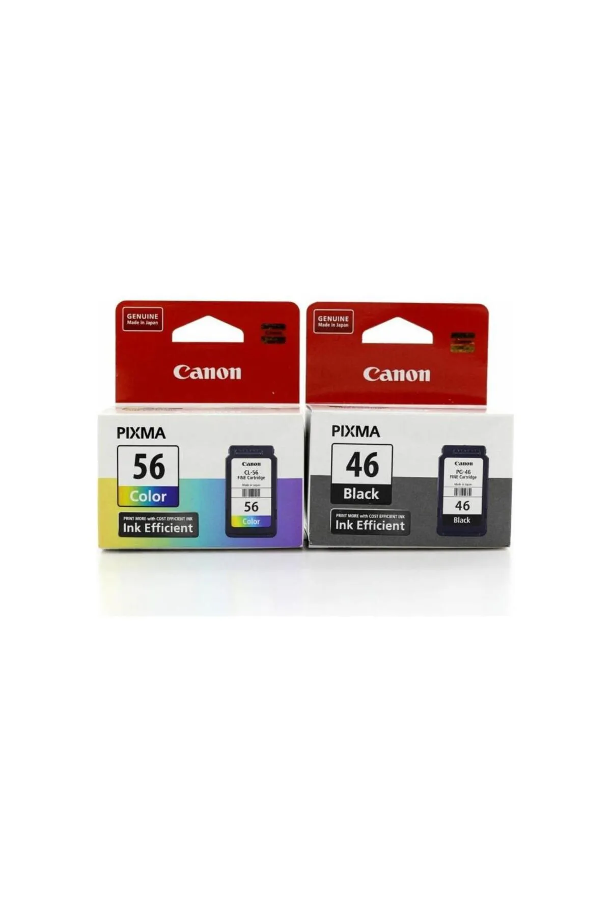 Canon Pg-46 /cl-56 Pixma E404/e414/e464/e484 Siyah Ve Renkli Kartuş