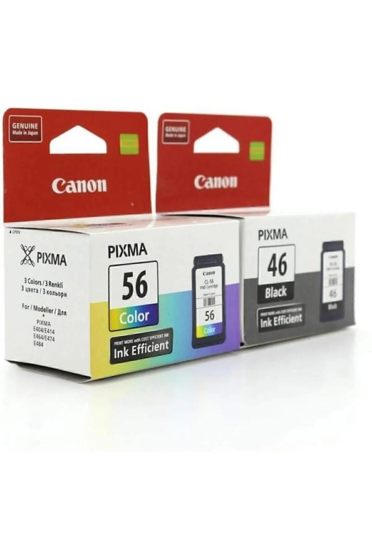 Canon Pg-46 Ve Cl-56 Pixma E404 Kartuş Seti Can-4656pap