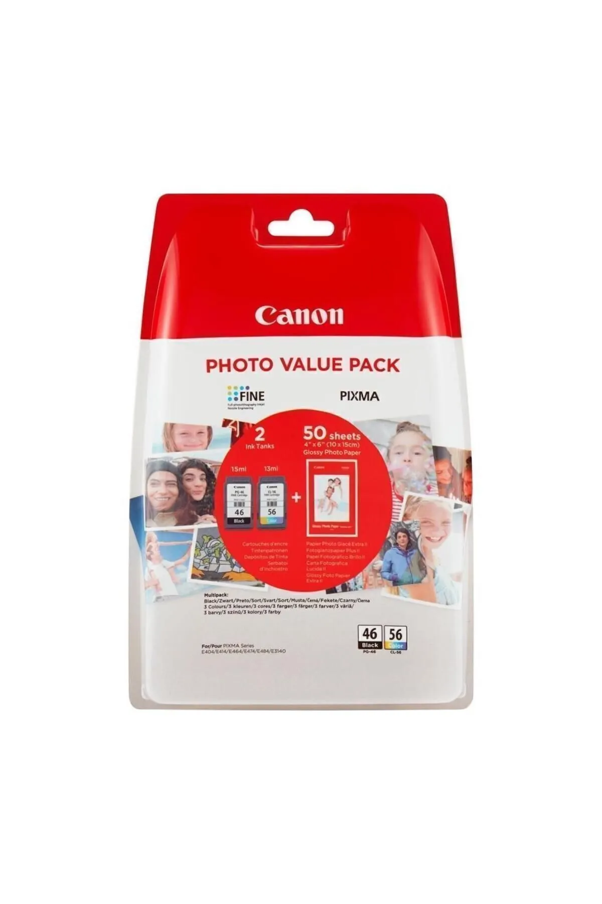 Canon Pg-46/cl-56 2li Paket Kartuş (KAĞIT HEDİYE) 1114194