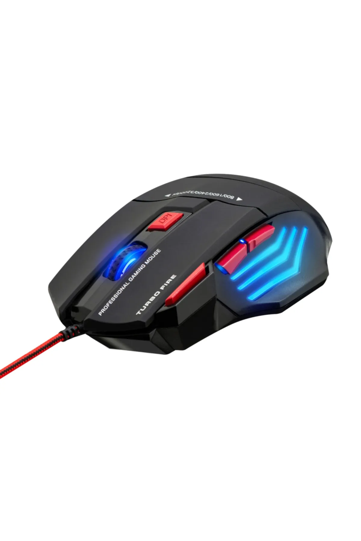 Polosmart Pgm07 Gaming Mouse + Mouse Pad Kırmızı