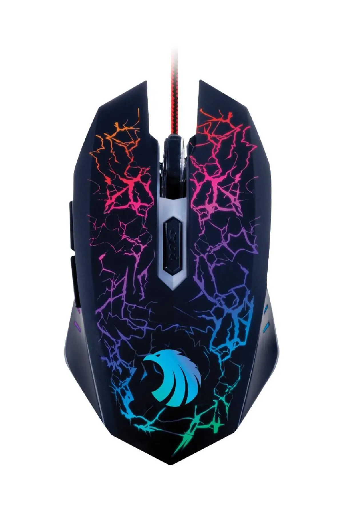 Polosmart PGM25 Kablolu Gaming Mouse & Mouse Pad Kırmızı