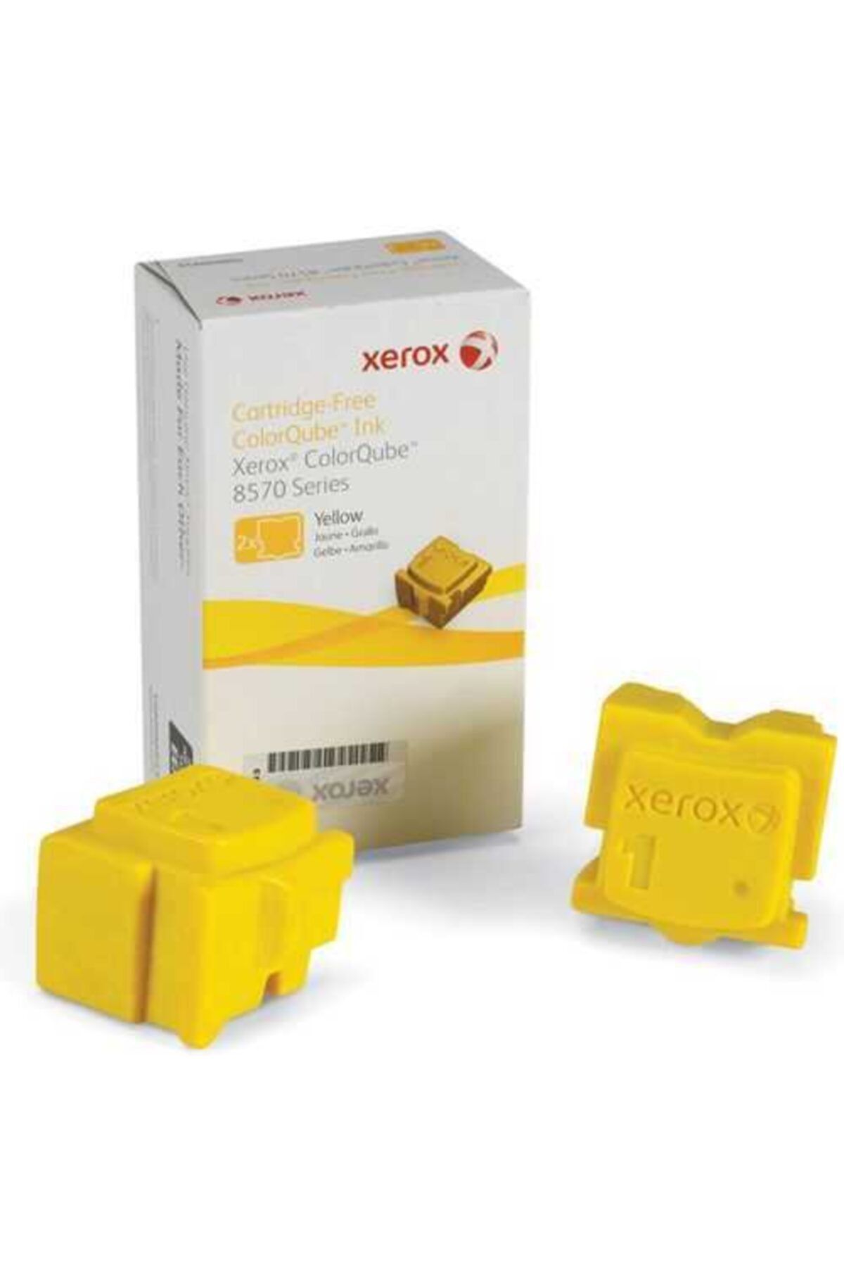 Xerox Phaser 8570-8580 Solidink Yellow Sarı Toner 2 Li 108r00938