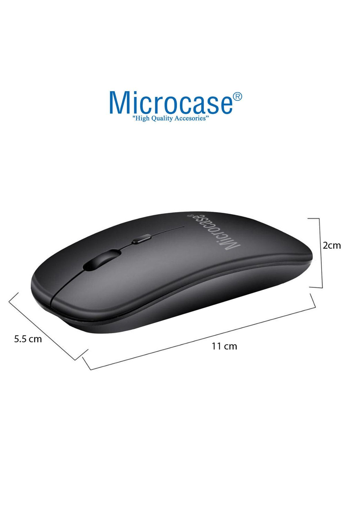 Microcase Philips M10 Pro 10.1 Inch Tablet Uyumlu Bluetooth Klavye + Mouse + Tablet Standı - Al8106