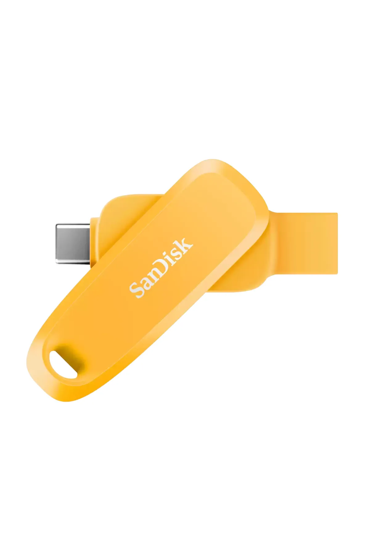 Sandisk Phone Drive 128GB Android Uyumlu USB 3.2 Gen 1 Flash Bellek Yellow Daffodil SDDDC6-128G-G46YD