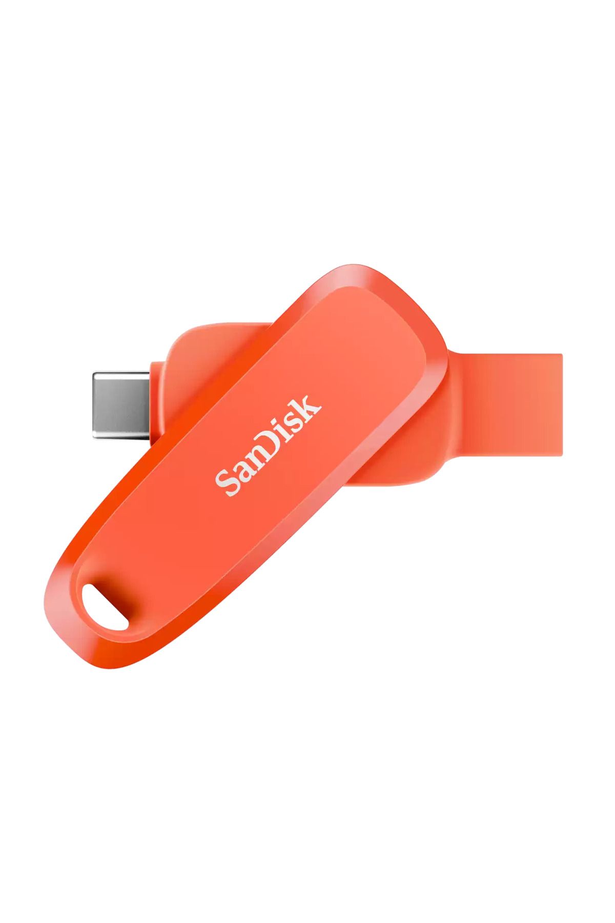 Sandisk Phone Drive 256GB Android Uyumlu USB 3.2 Gen 1 Flash Bellek Nasturium Orange SDDDC6-256G-G46NO