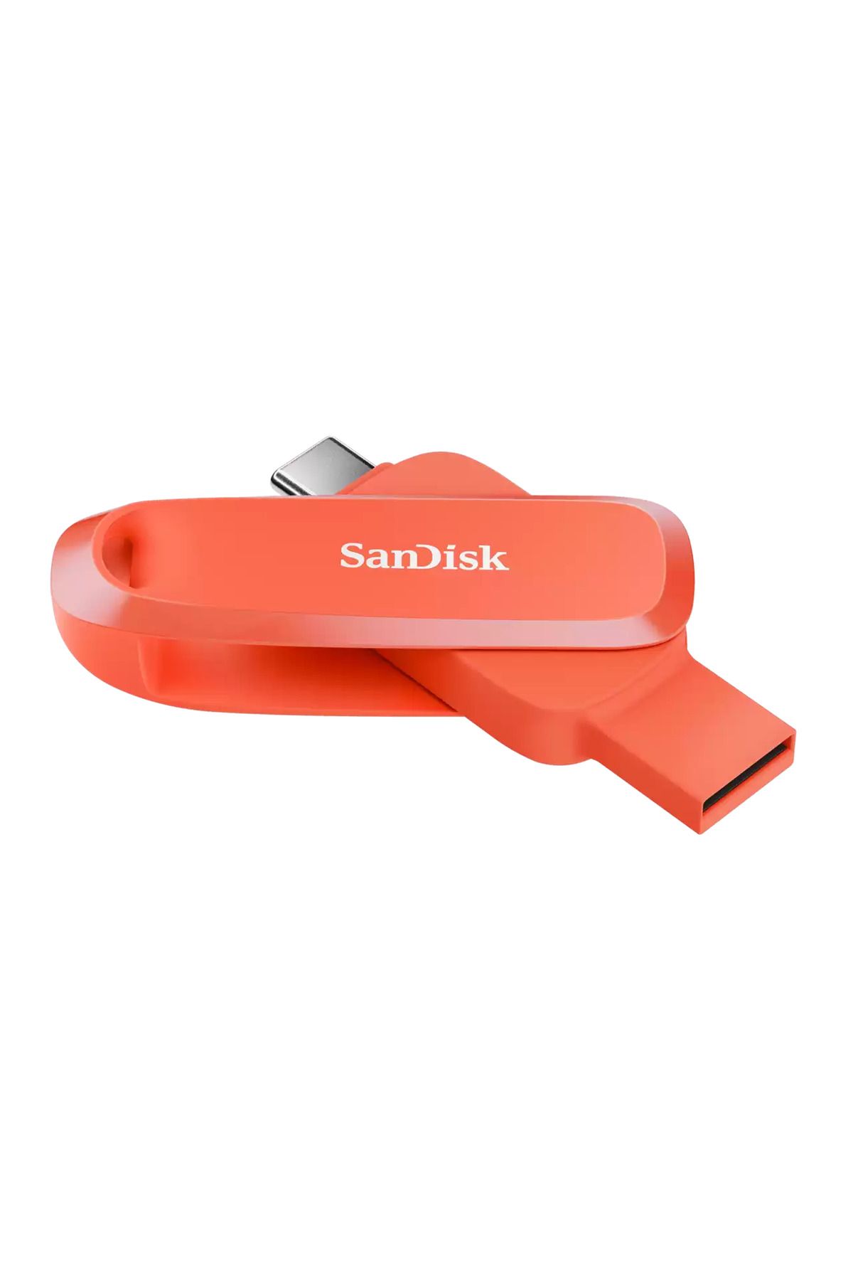 Sandisk Phone Drive 256GB Android Uyumlu USB 3.2 Gen 1 Flash Bellek Nasturium Orange SDDDC6-256G-G46NO