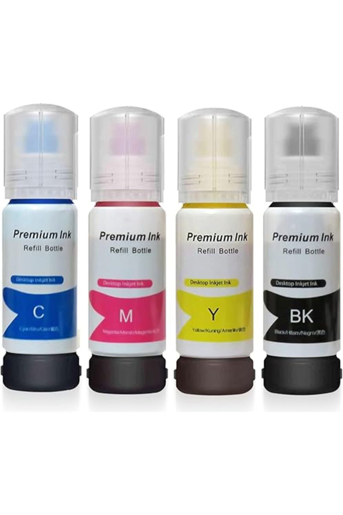 Orqinel Photo Ink 103 L1110/l3110/l3111/l3150/l3156/l3151/l5190 4 Uyumlu Renk Mürekkep Renkli