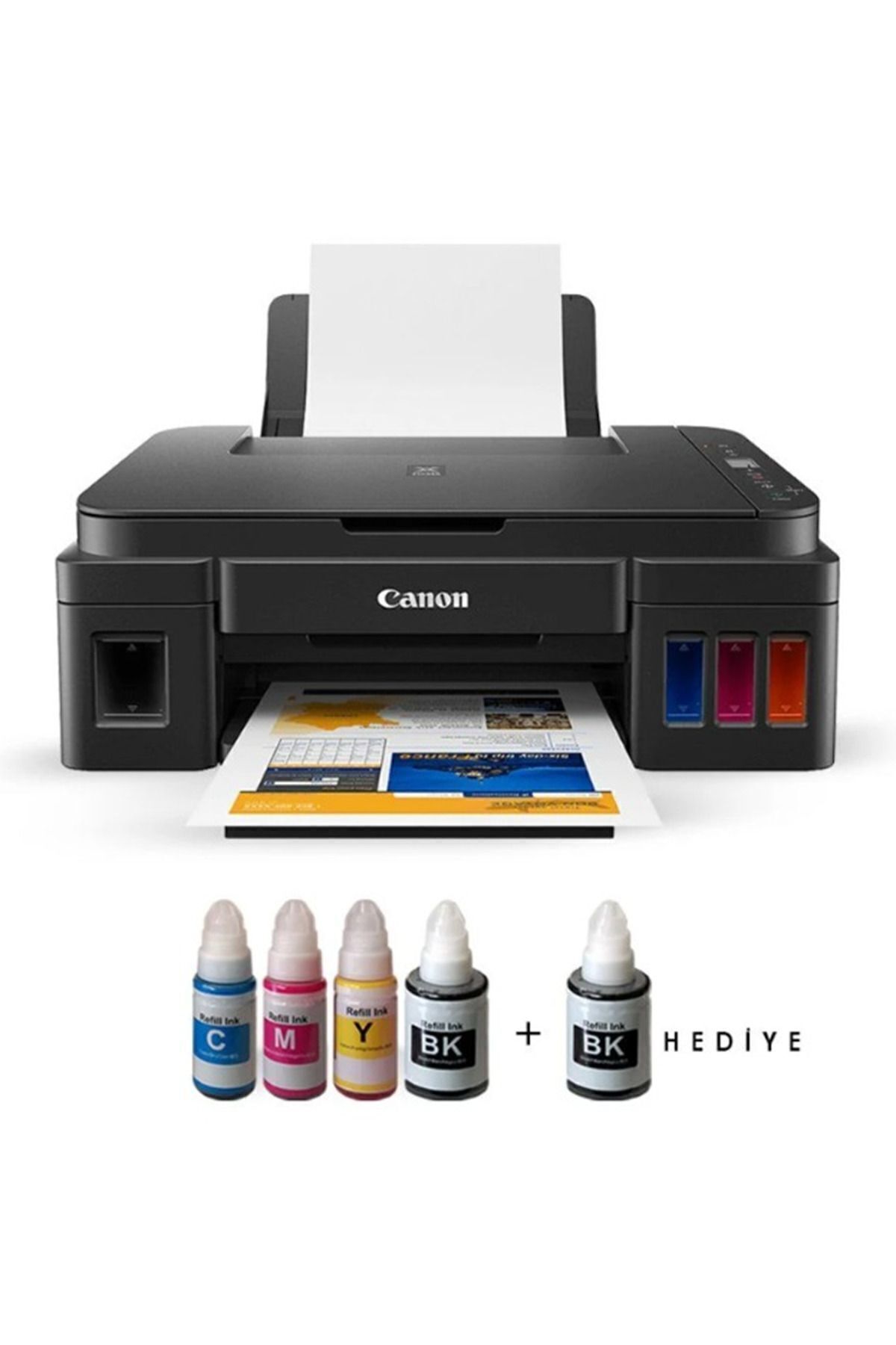 Canon Photoink Mürekkepli CANON PIXMA G3416 YAZICI VE BİTMEYEN KARTUŞ SİSTEMİ