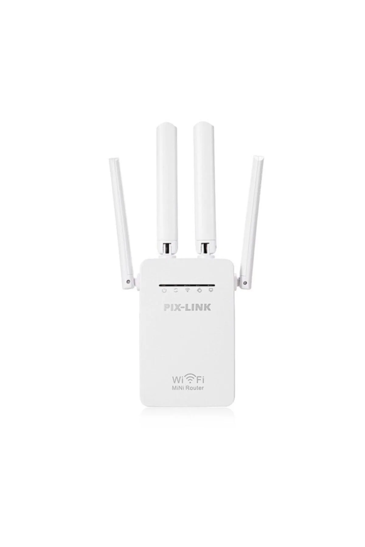 Polygold Pix-link Access Point Repeater Router 4 Antenli 300 Mbps