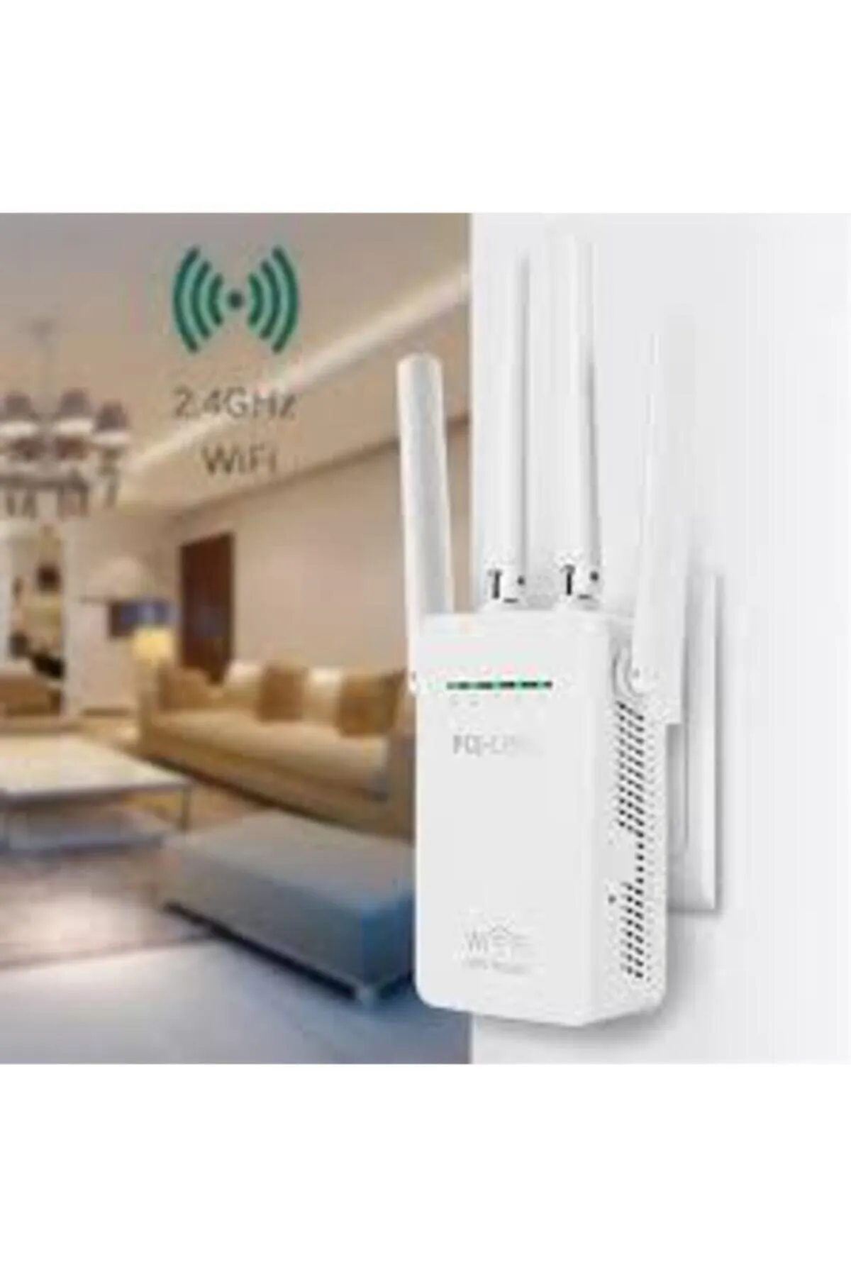 Polygold Pix-link Access Point Repeater Router 4 Antenli 300 Mbps