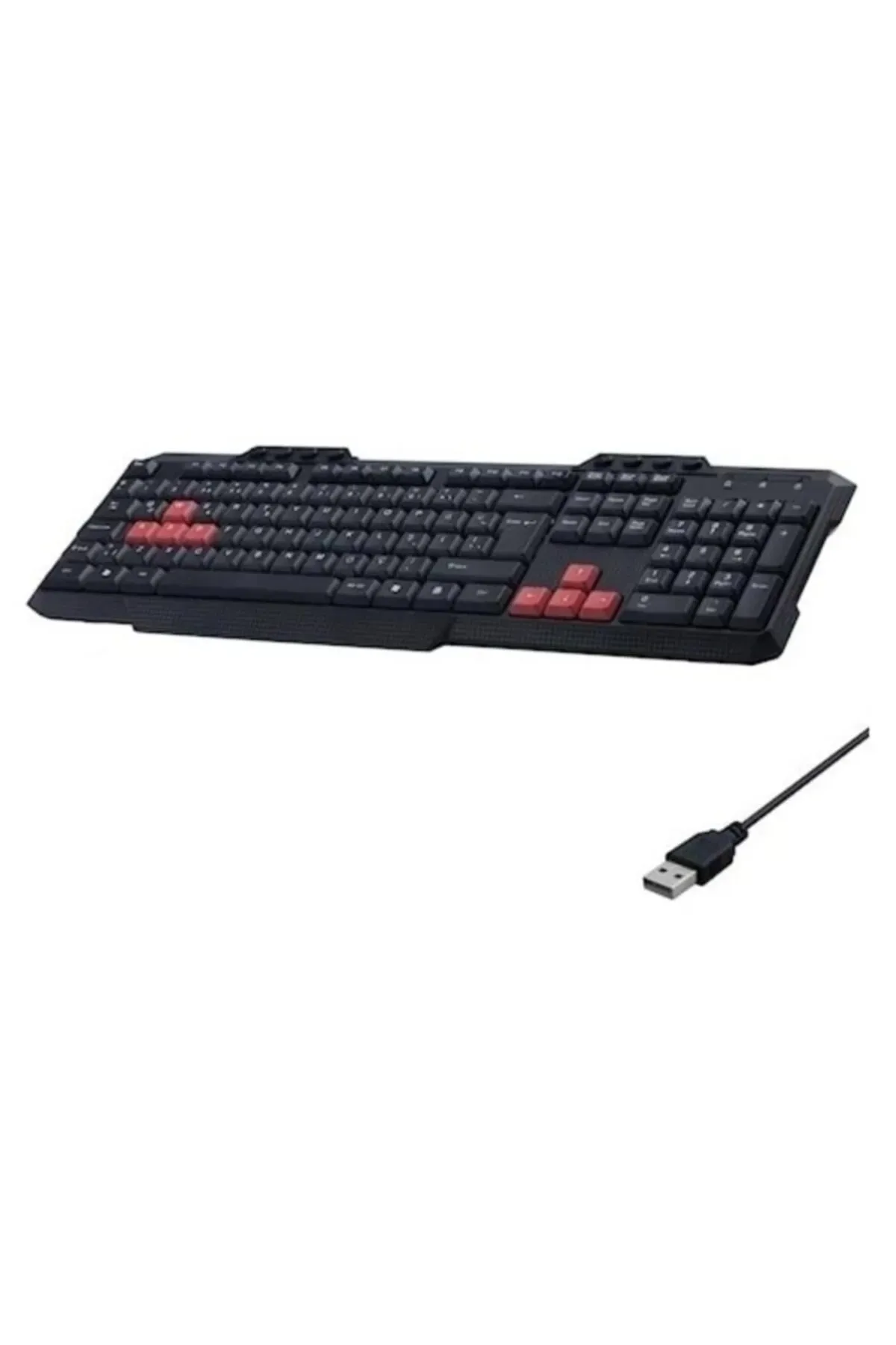 BRC PAZAR Pl-140 Usb Multimedia Oyun Oyuncu Gaming Klavye Platoon PL-140