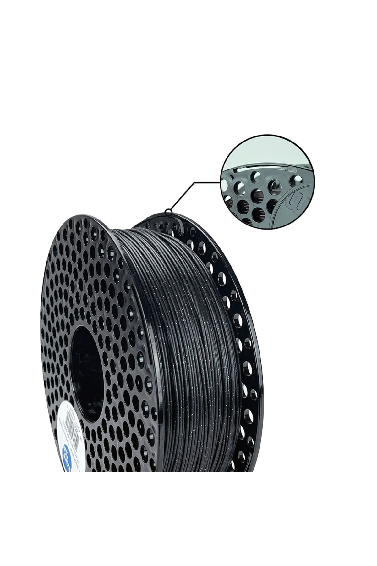 AZUREFILM PLA 1.75mm SİMLİ SİYAH 1000g Filament