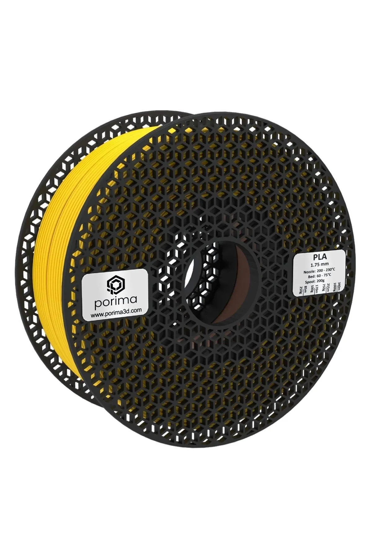 Porima Pla Filament 1.75mm 1kg Sarı Ral1023