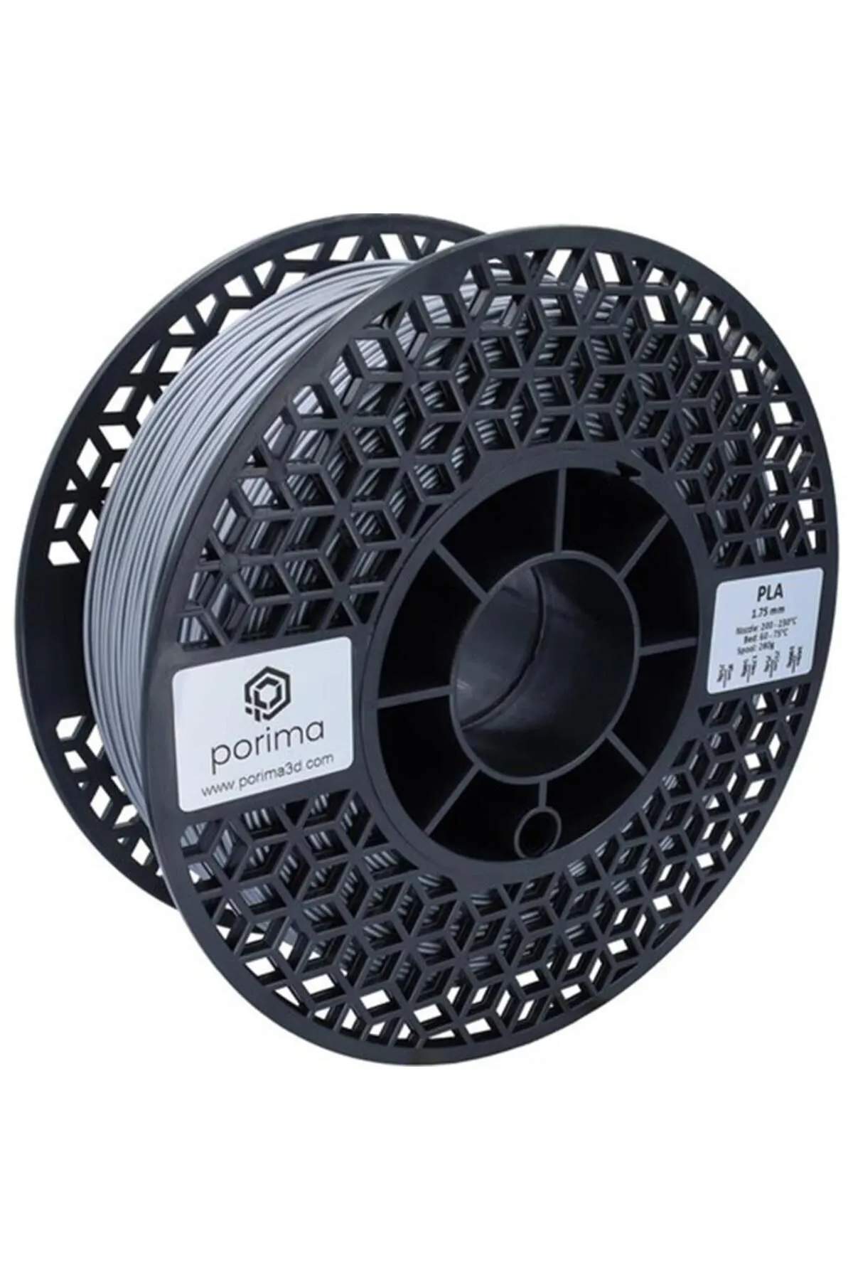 Porima PLA Filament 1.75mm - Gri RAL7015 - 1kg