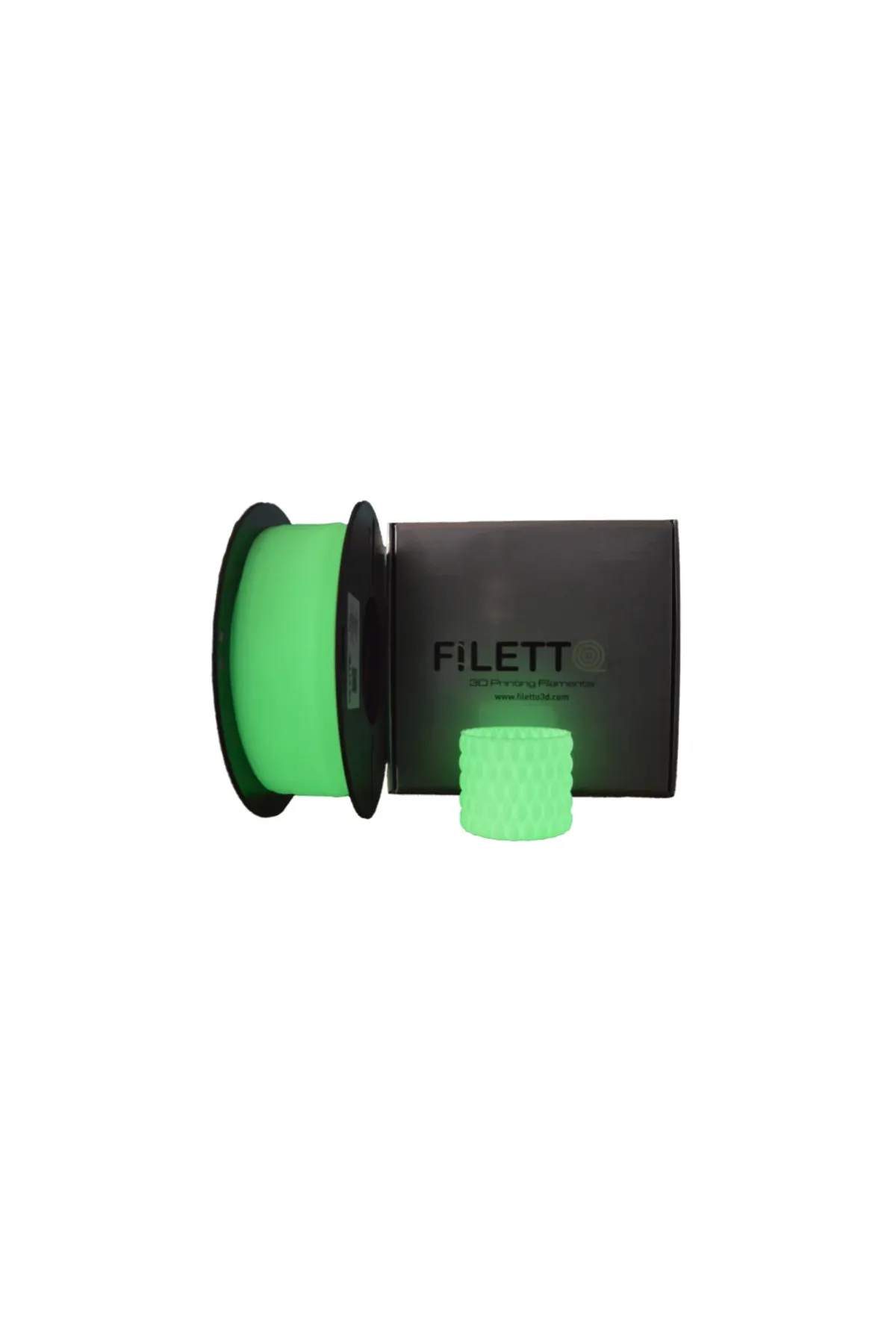 FİLETTO Pla+ Filament Glow Yeşil