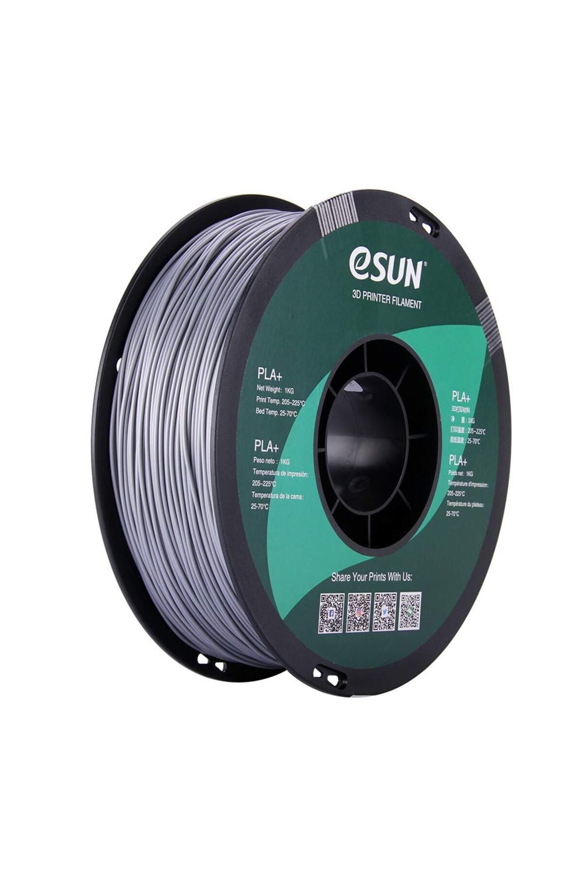 eSun Pla Filament Gümüş 1.75mm 1kg