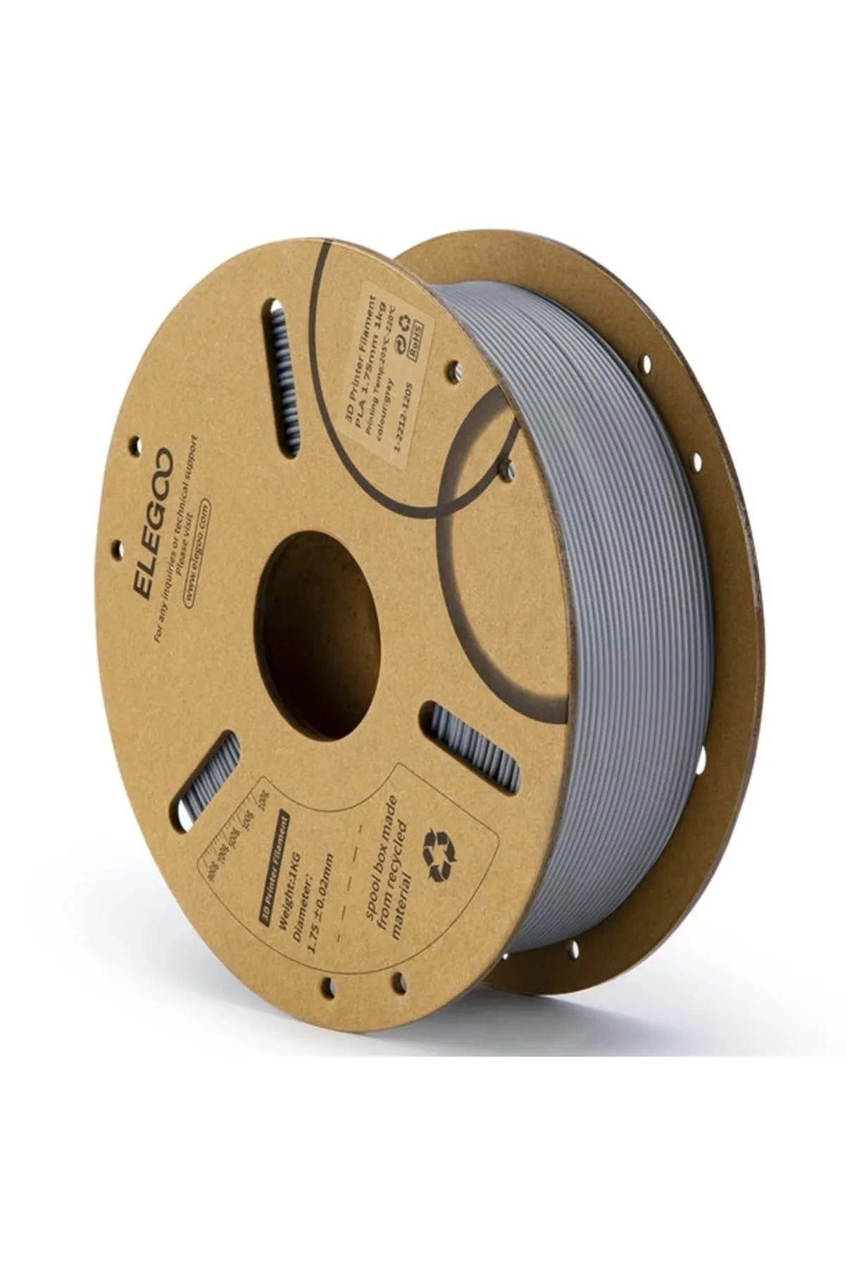 ELEGOO Pla Filament Gri 1kg