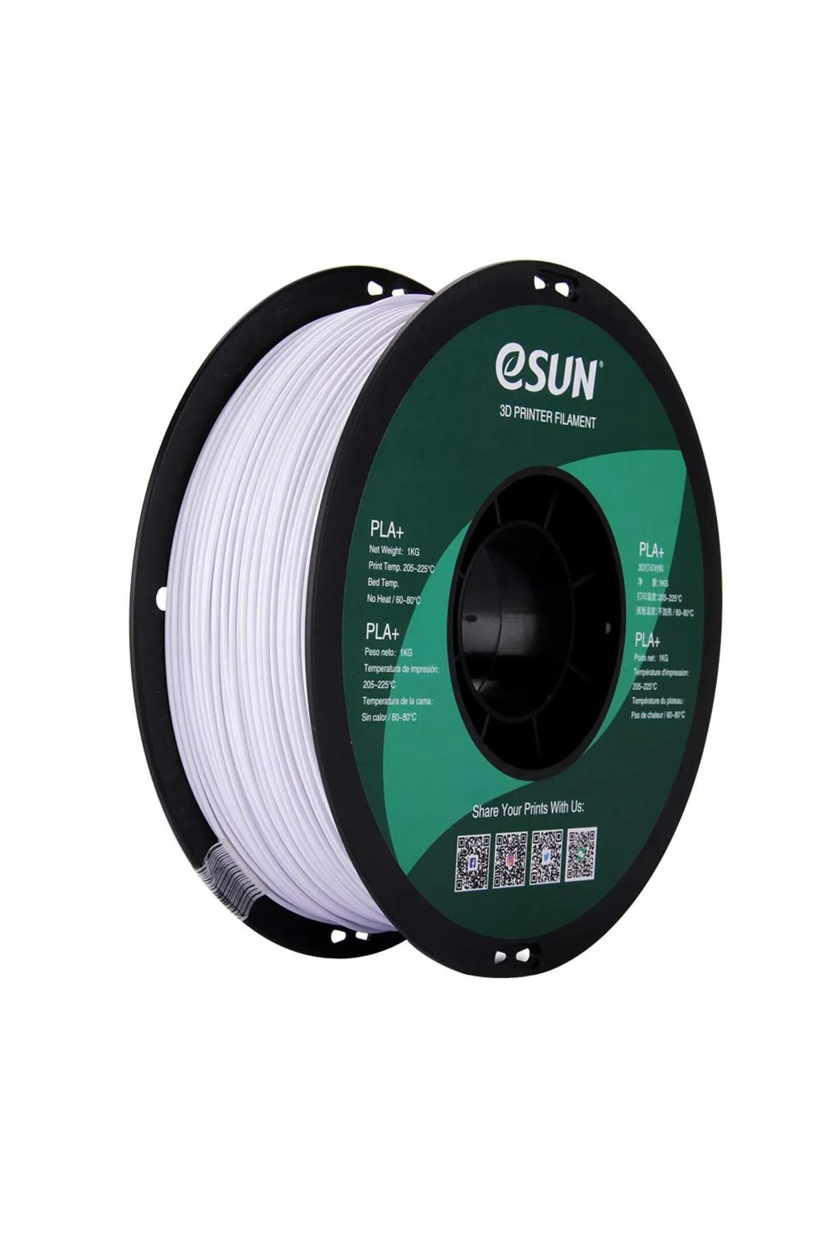 eSun Pla Filament Soğuk Beyaz 1.75mm 1kg