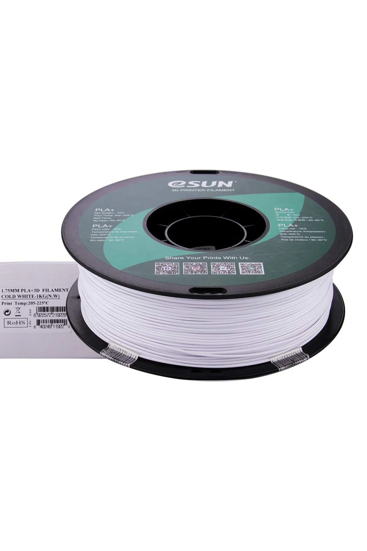 eSun Pla Filament Soğuk Beyaz 1.75mm 1kg