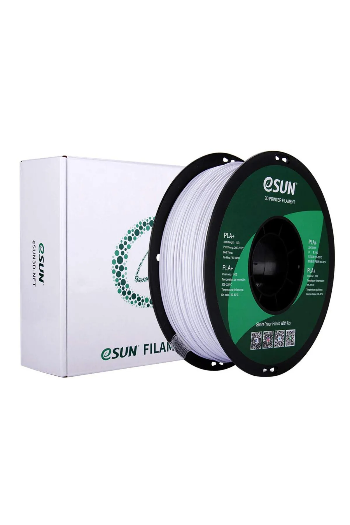 eSun Pla Filament Soğuk Beyaz 1.75mm 1kg