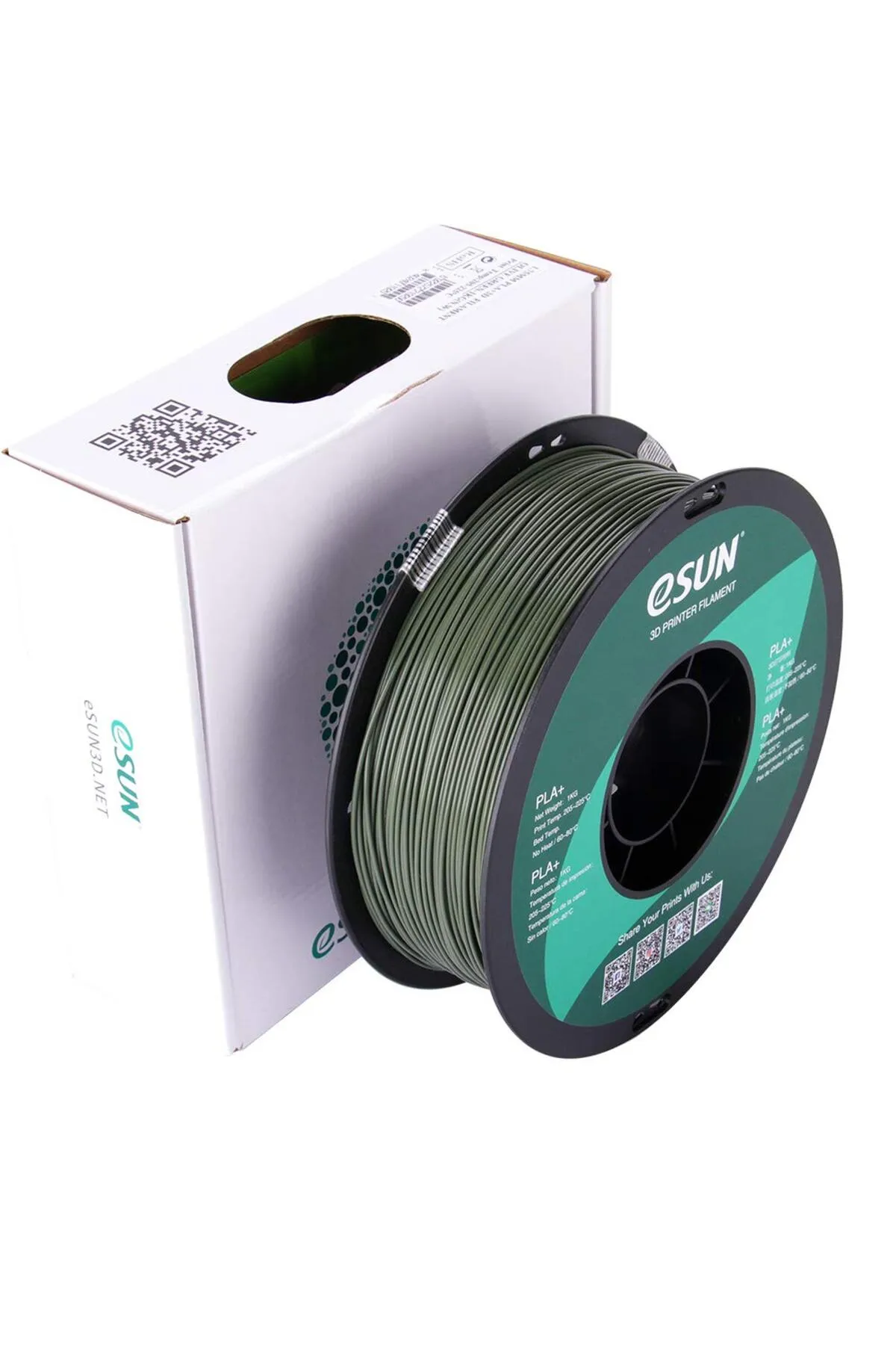 eSun Pla Filament Zeytin Yeşili 1.75mm 1kg